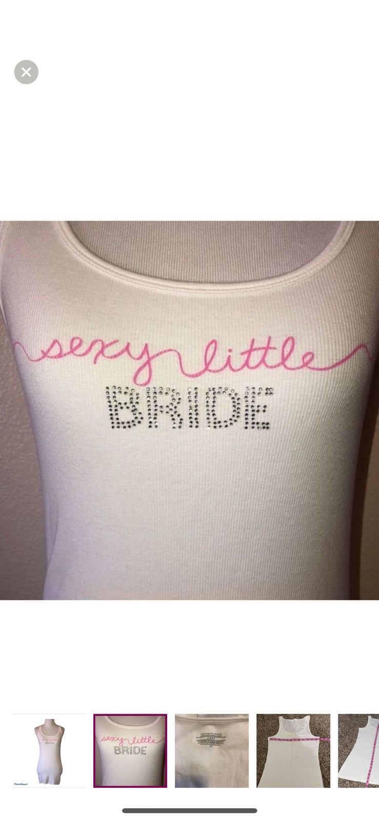 Victoria's Secret Victoria’s Secret large bride tank top Size L / US 10 / IT 46 - 4 Thumbnail