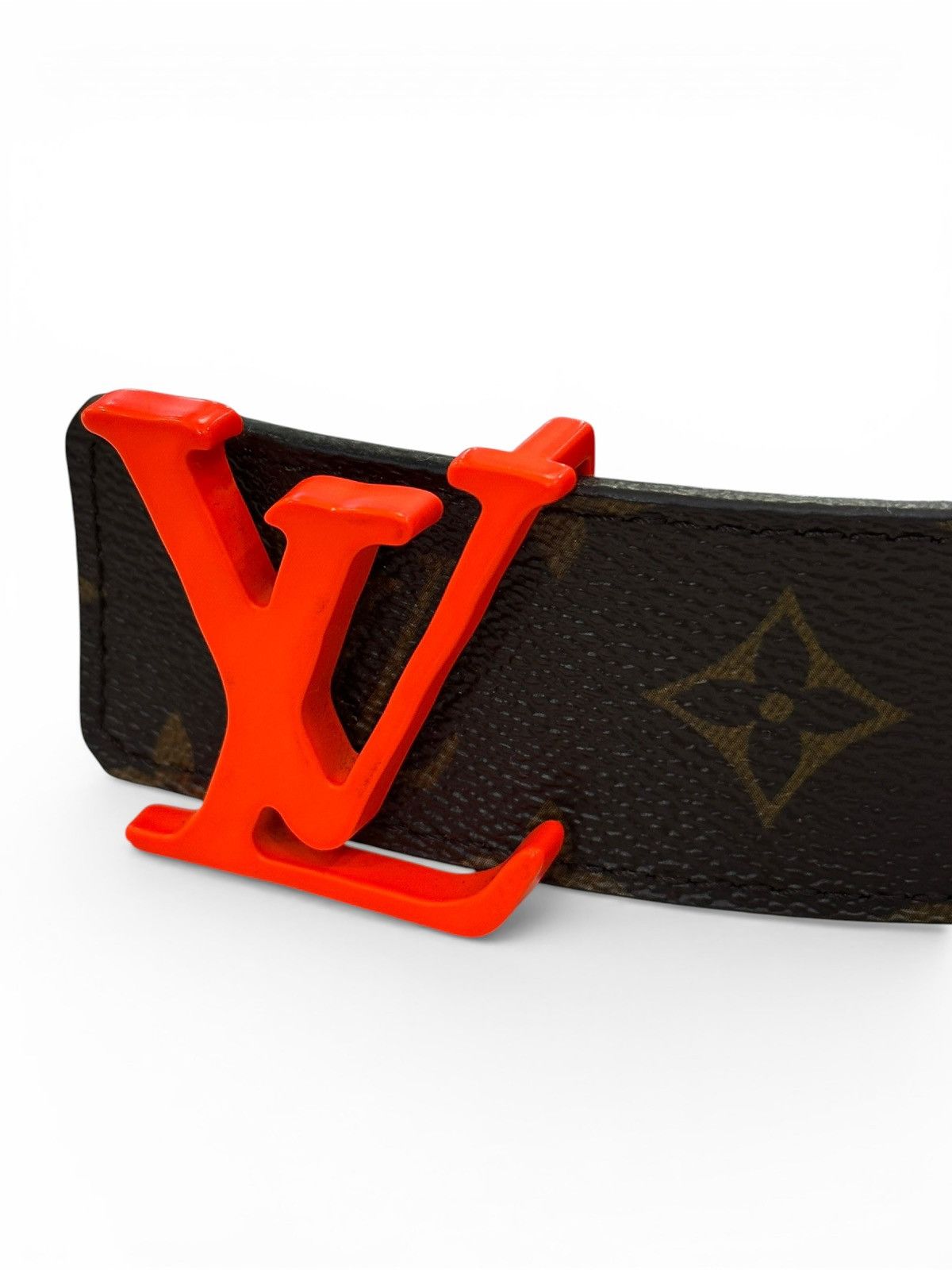 Louis Vuitton Louis Vuitton Shape Belt Monogram 40MM Brown Size 100 Size 36 - 3 Thumbnail