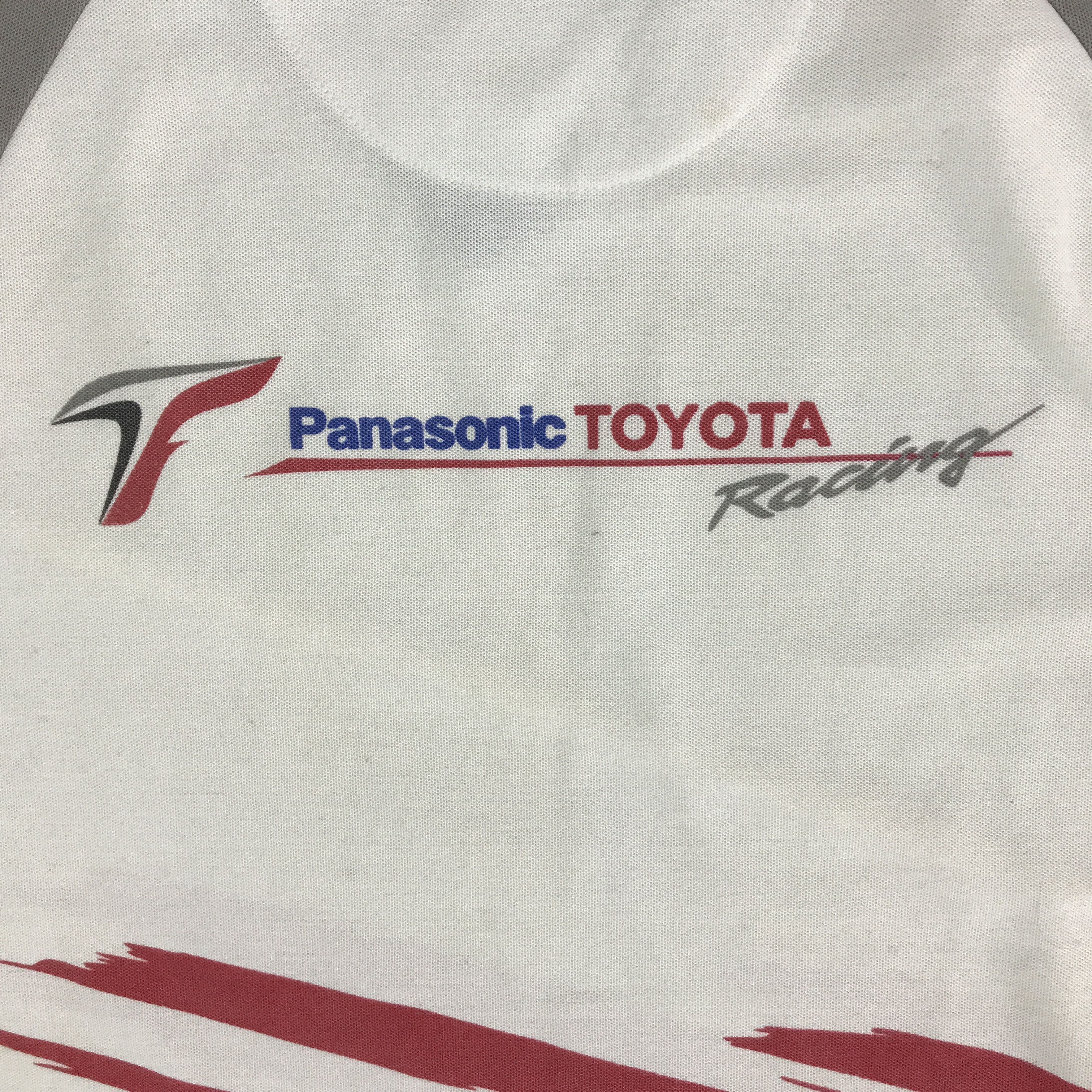 Japanese Brand PANASONIC X TOYOTA RACING T-SHIRT K117B5 Size US L / EU 52-54 / 3 - 5 Thumbnail