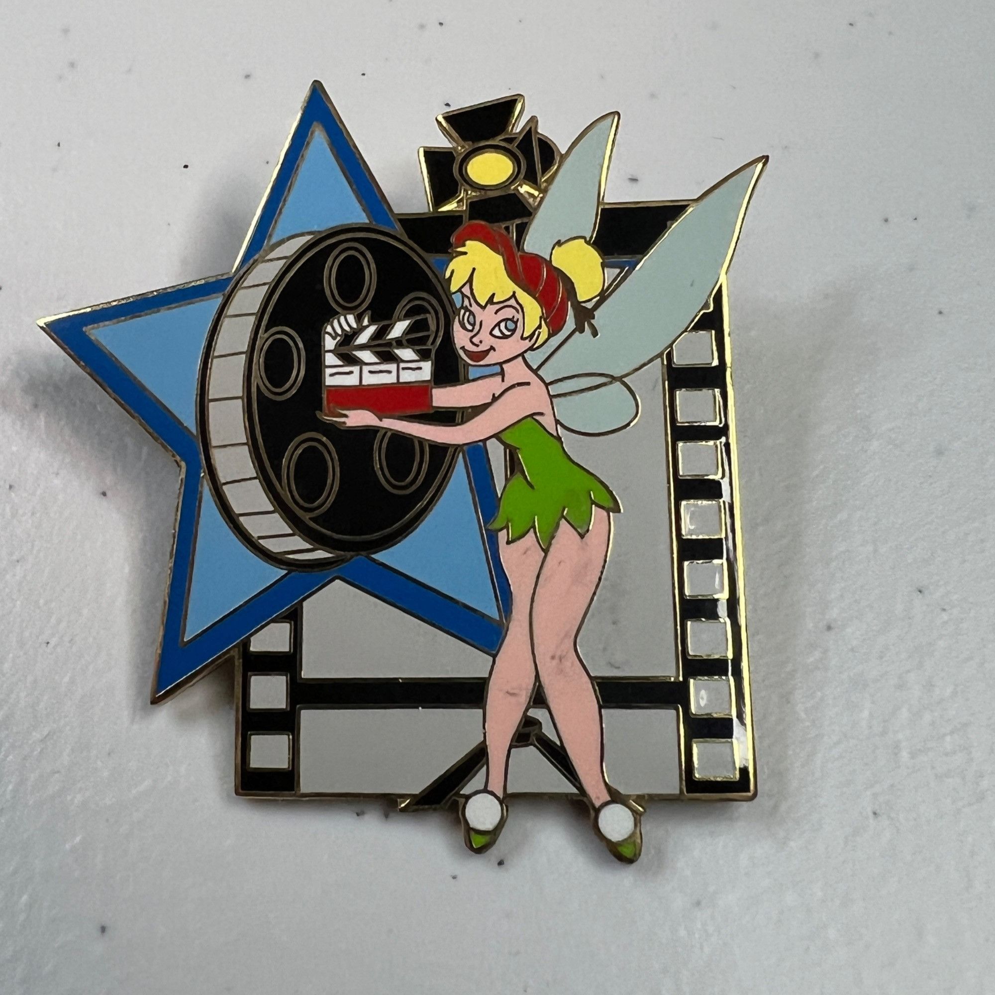Disney Disney Pin Tinker Bell - Clapboard - Lights, Camera, LE 400 Size ONE SIZE - 5 Thumbnail