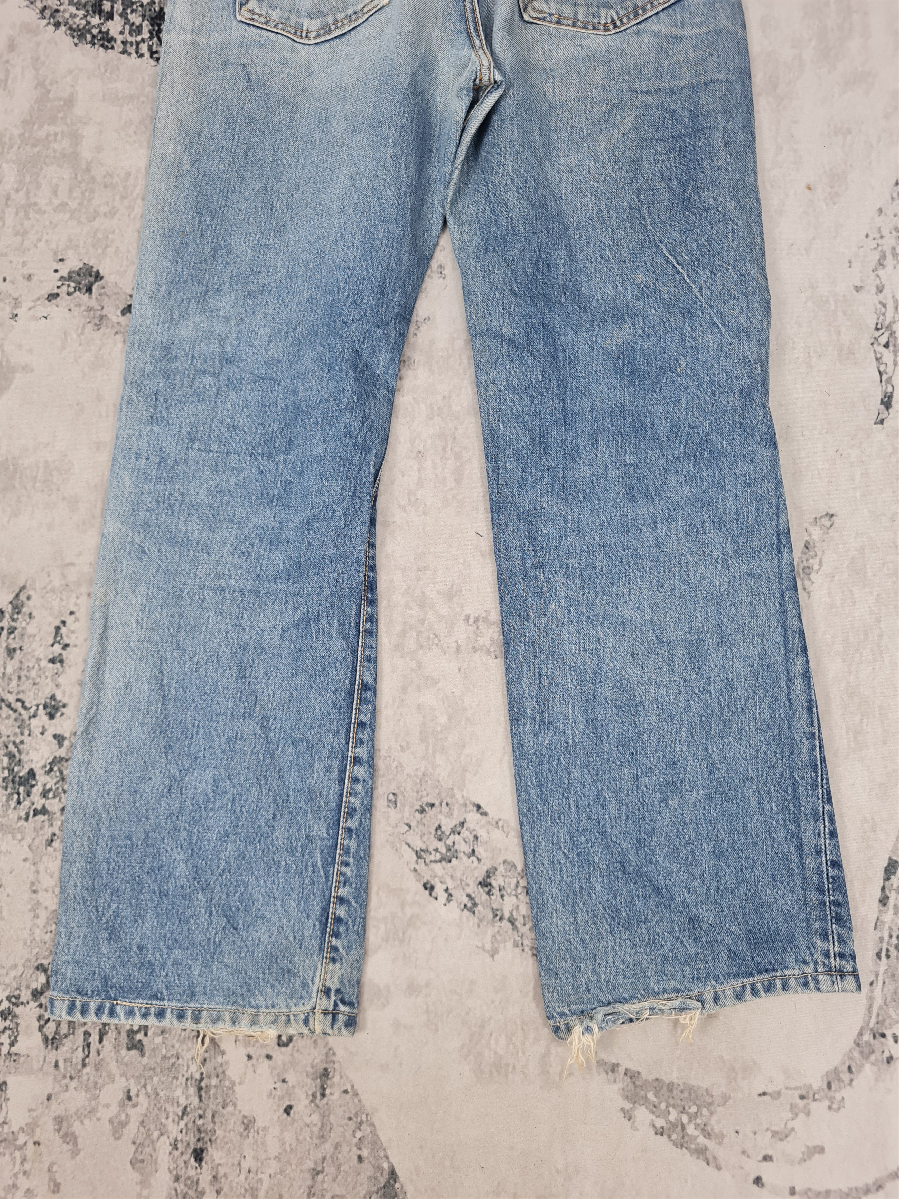 Japanese Brand Vtg BOBSON Cropped Jeans Faded Size 31x28 Jeans JB0131 Size US 31 - 3 Thumbnail