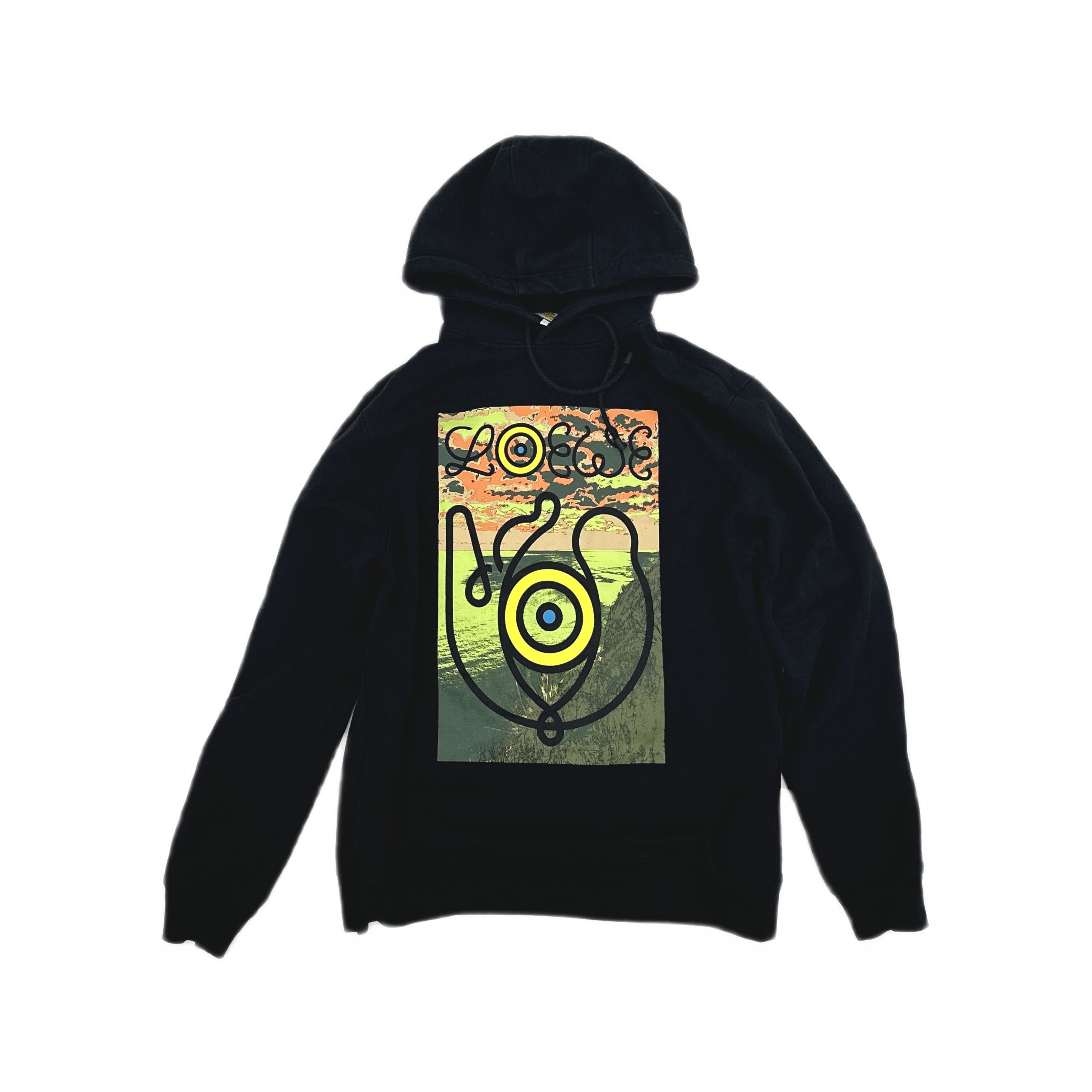 Loewe Loewe Graphic Print Hoodie Size L Size US L / EU 52-54 / 3 - 1 Thumbnail