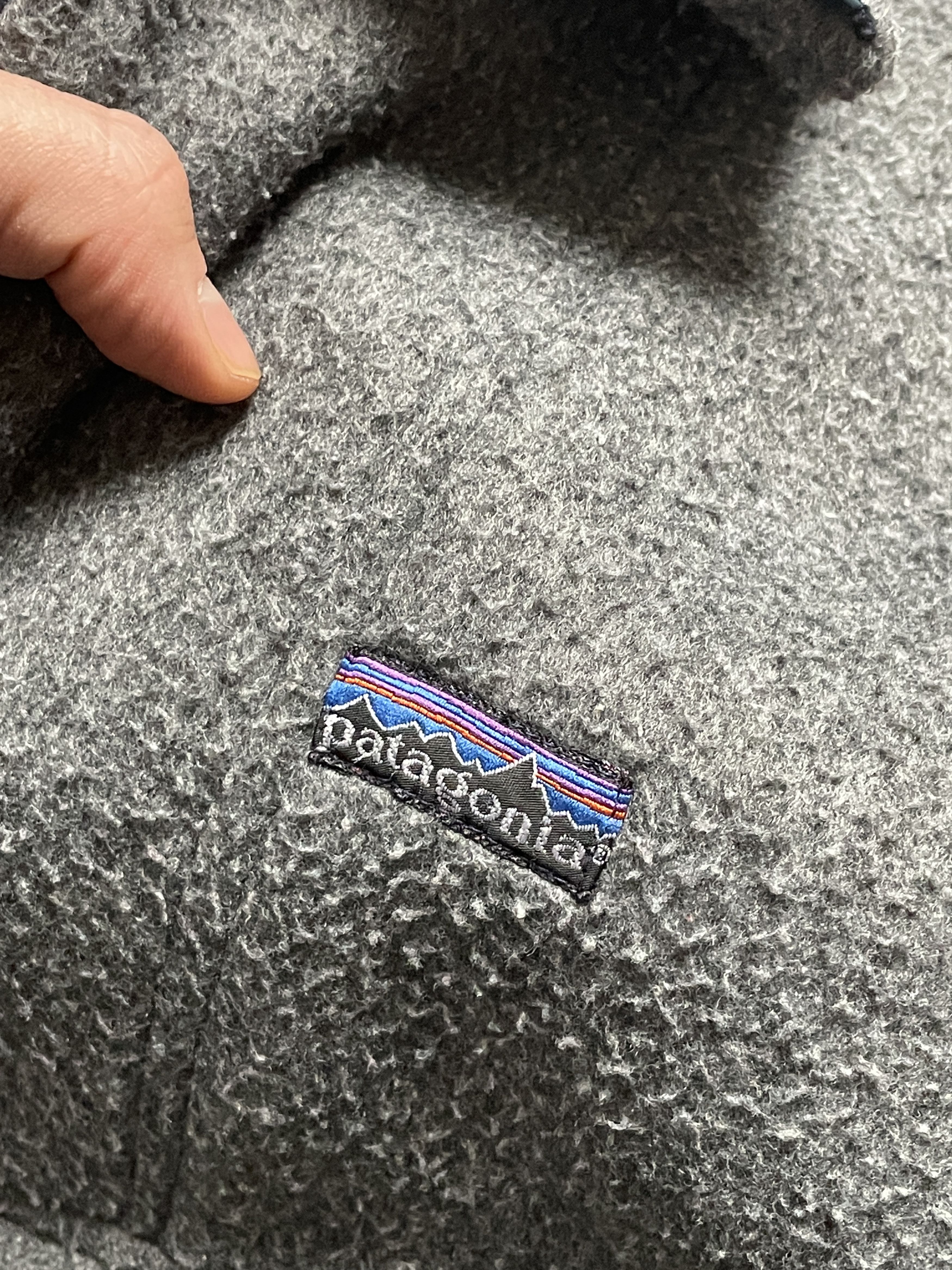 Patagonia VINTAGE PATAGONIA SYNCHILLA GRAY FLEECE OUTDOOR JACKET Size US L / EU 52-54 / 3 - 6 Thumbnail