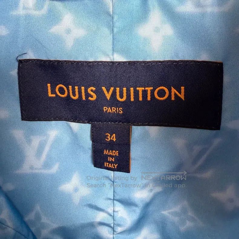 Louis Vuitton Louis Vuitton Gradient blue full print assault jacket Size XXS / US 00 / IT 34 - 3 Thumbnail