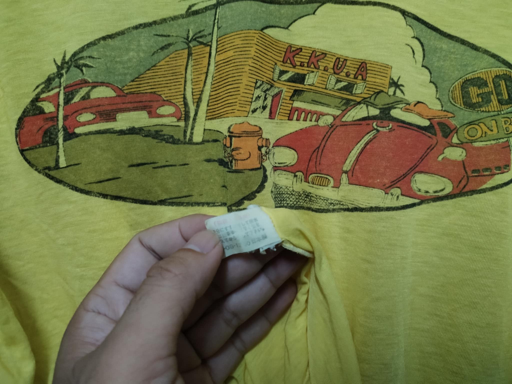Vintage 60s Vintage Kkua Aloha Honolulu Radio 69 very rare Size US L / EU 52-54 / 3 - 5 Thumbnail