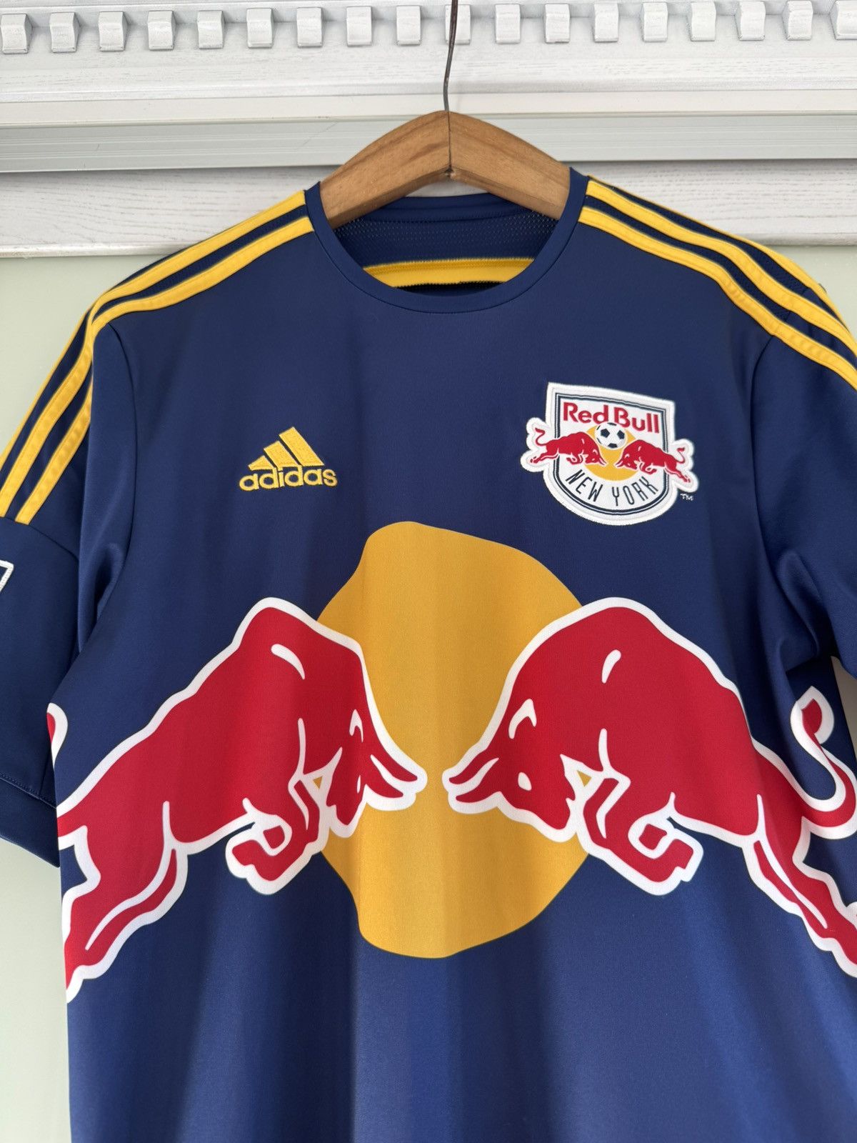 Adidas New York Red Bulls 2015-2016 Away Soccer Jersey Football Kit Size US S / EU 44-46 / 1 - 5 Thumbnail