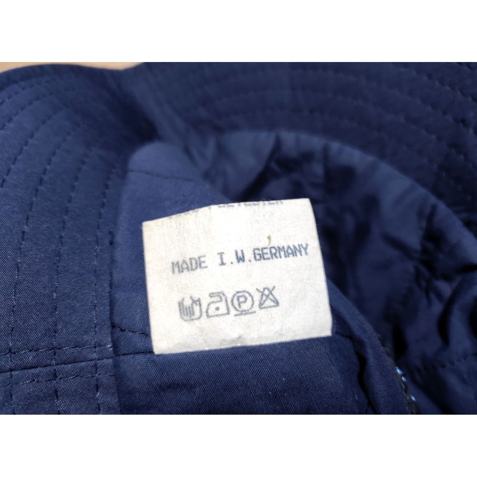 Etro Göttmann Mens Vintage Blue Bucket Hat Size 55 West Germany Rainproof Brim Retro Size ONE SIZE - 6 Thumbnail