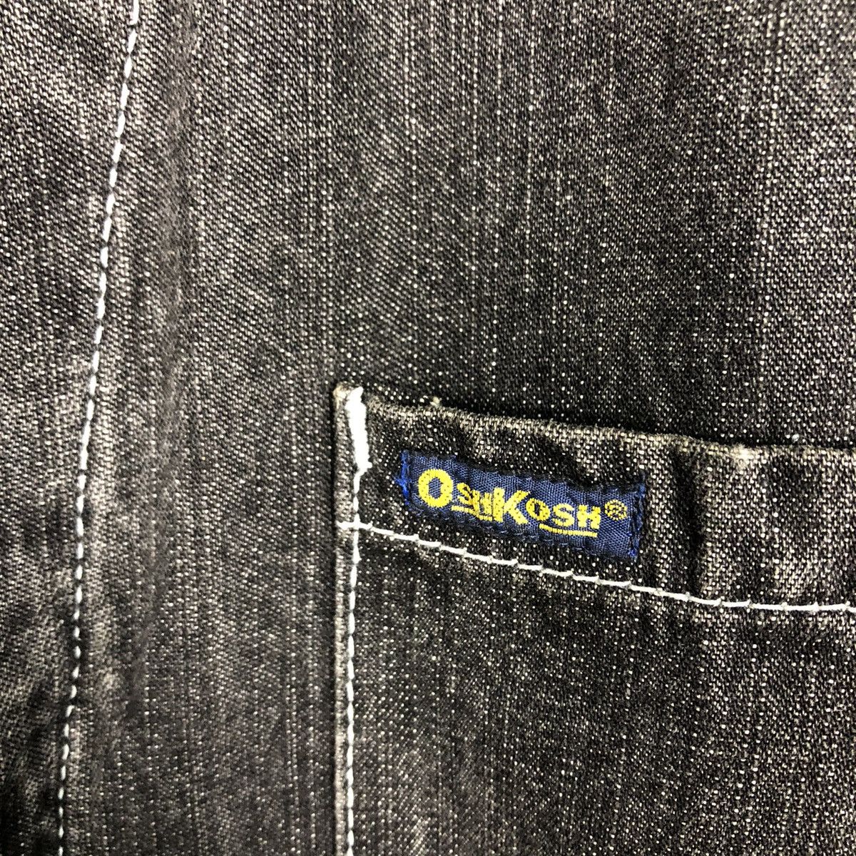 Oshkosh 📌Vintage Coverall Worker Denim Oshkosh Indigo Union Made Size US 38 / EU 54 - 18 Thumbnail