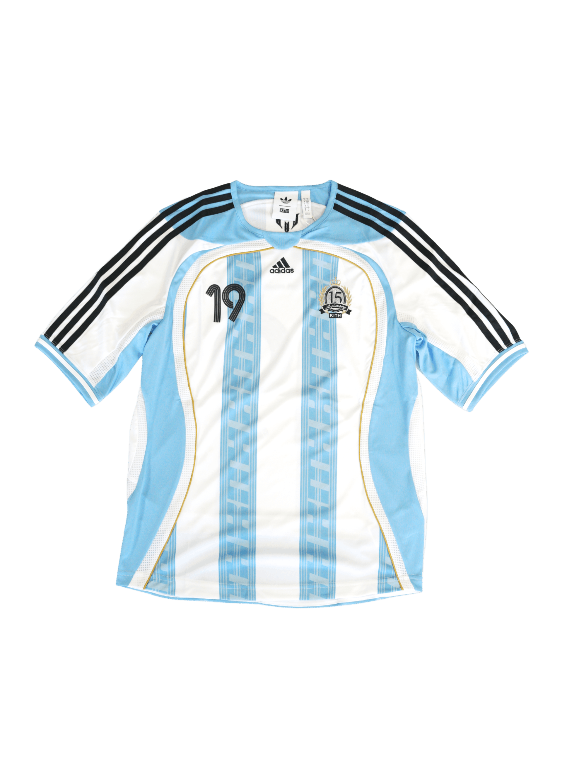 Kith Kith x adidas Messi Football Jersey Blue/White Men