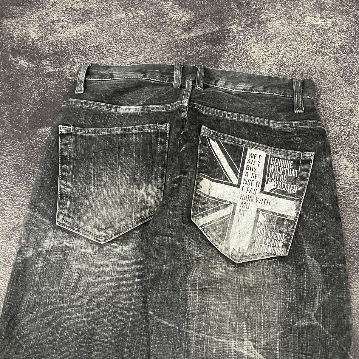 If Six Was Nine × Japanese Brand × Le Grande Bleu (L.G.B.) 00's Doublefocus short jeans Size US 31 - 4 Thumbnail