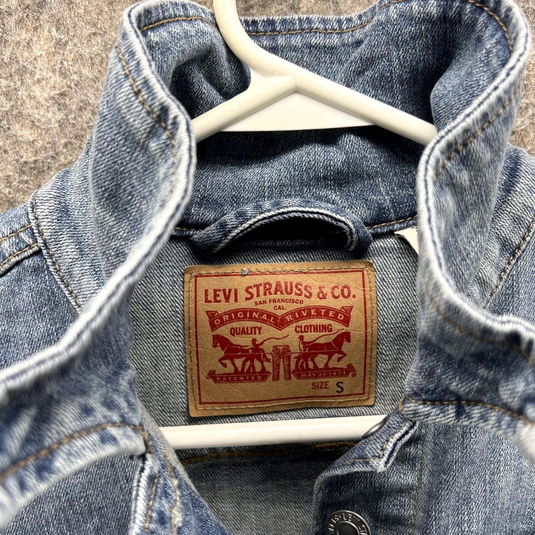 Levi's VINTAGE Levi'S Jacket Womens S Blue Women Denim Button Down Cotton Acid Wash VTG Trucker Size S / US 4 / IT 40 - 5 Thumbnail