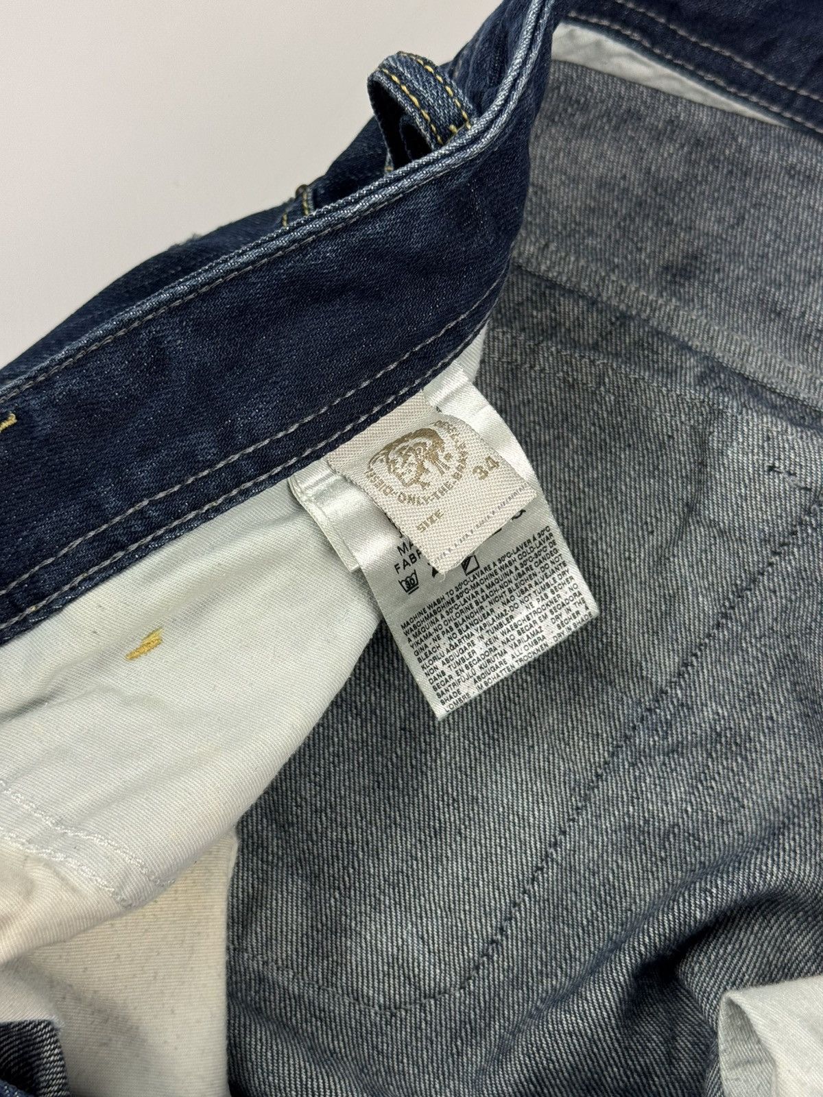 Diesel Distressed Diesel Poiak Jeans Pants Size US 34 / EU 50 - 13 Thumbnail
