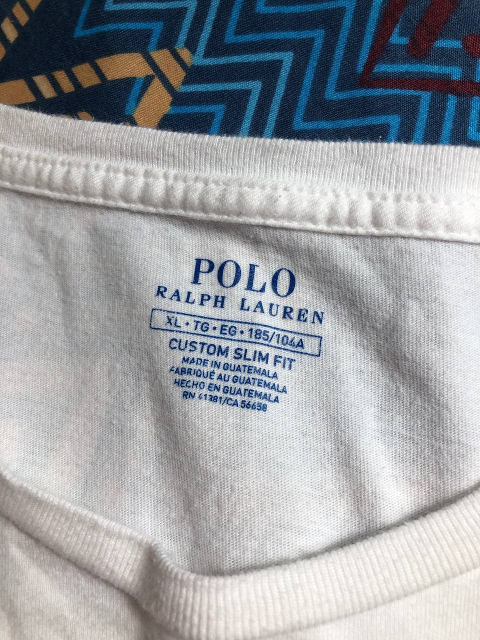 Polo Ralph Lauren × Ralph Lauren Vintage Polo Ralph Lauren Big Logo Tee Tshirt Spellout Size US XL / EU 56 / 4 - 2 Thumbnail