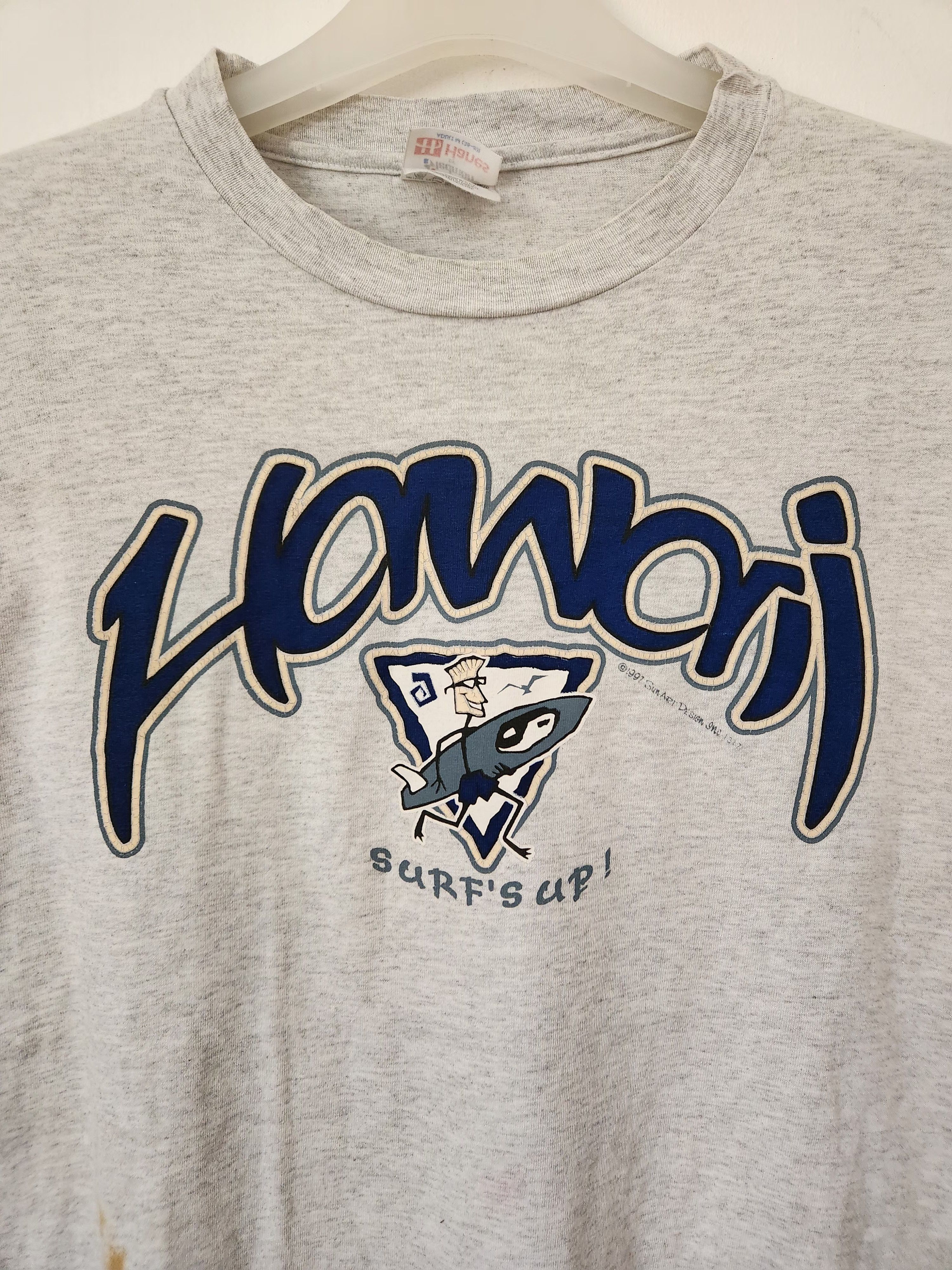 Hanes Tedman 90's Vintage Hawaii Tee Size US M / EU 48-50 / 2 - 3 Thumbnail