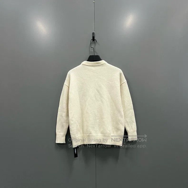 Loewe Loewe Embroidered Grass Lettering Logo Knit Top Size XS / US 0-2 / IT 36-38 - 3 Thumbnail