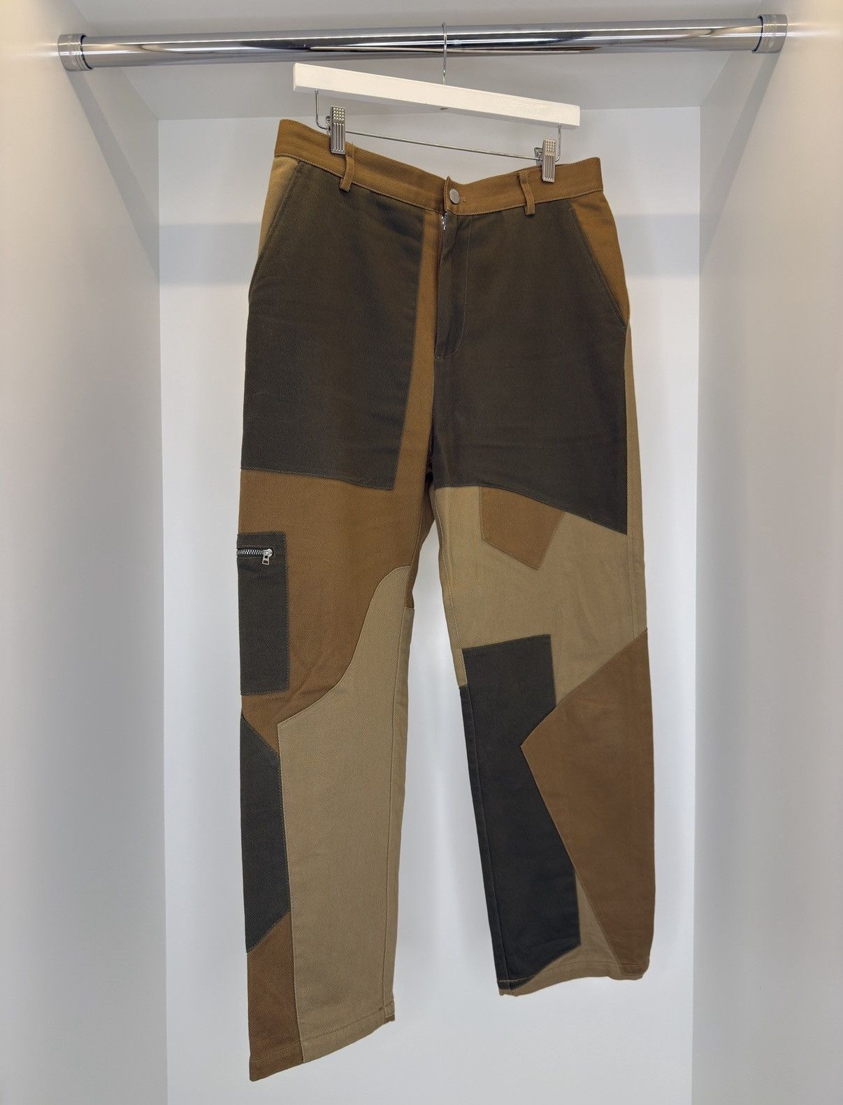 JW Anderson JW Anderson Patchwork Cargo Pants Size US 32 / EU 48 - 1 Thumbnail