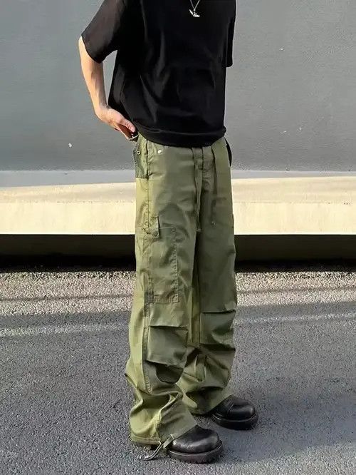 Designer × Japanese Brand × Vintage military utility tactical cargo baggy pants Size US 34 / EU 50 - 4 Thumbnail