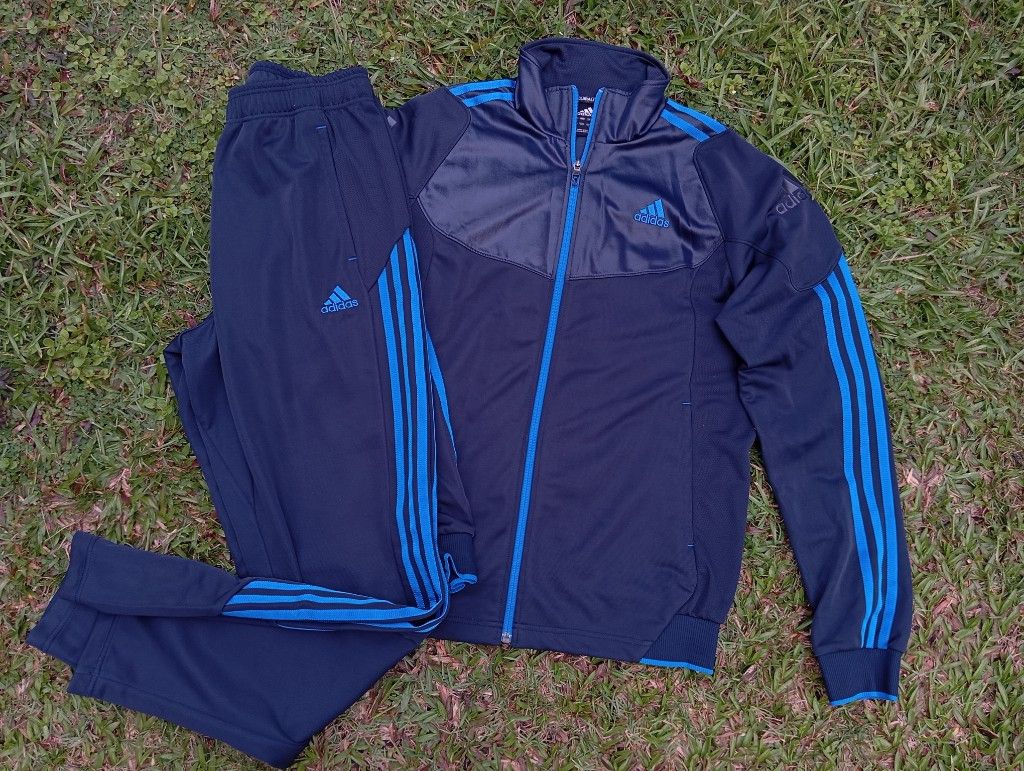 Adidas Adidas Tracksuit 🎾🎳 Fullset Jacket & Pants Size US M / EU 48-50 / 2 - 1 Thumbnail