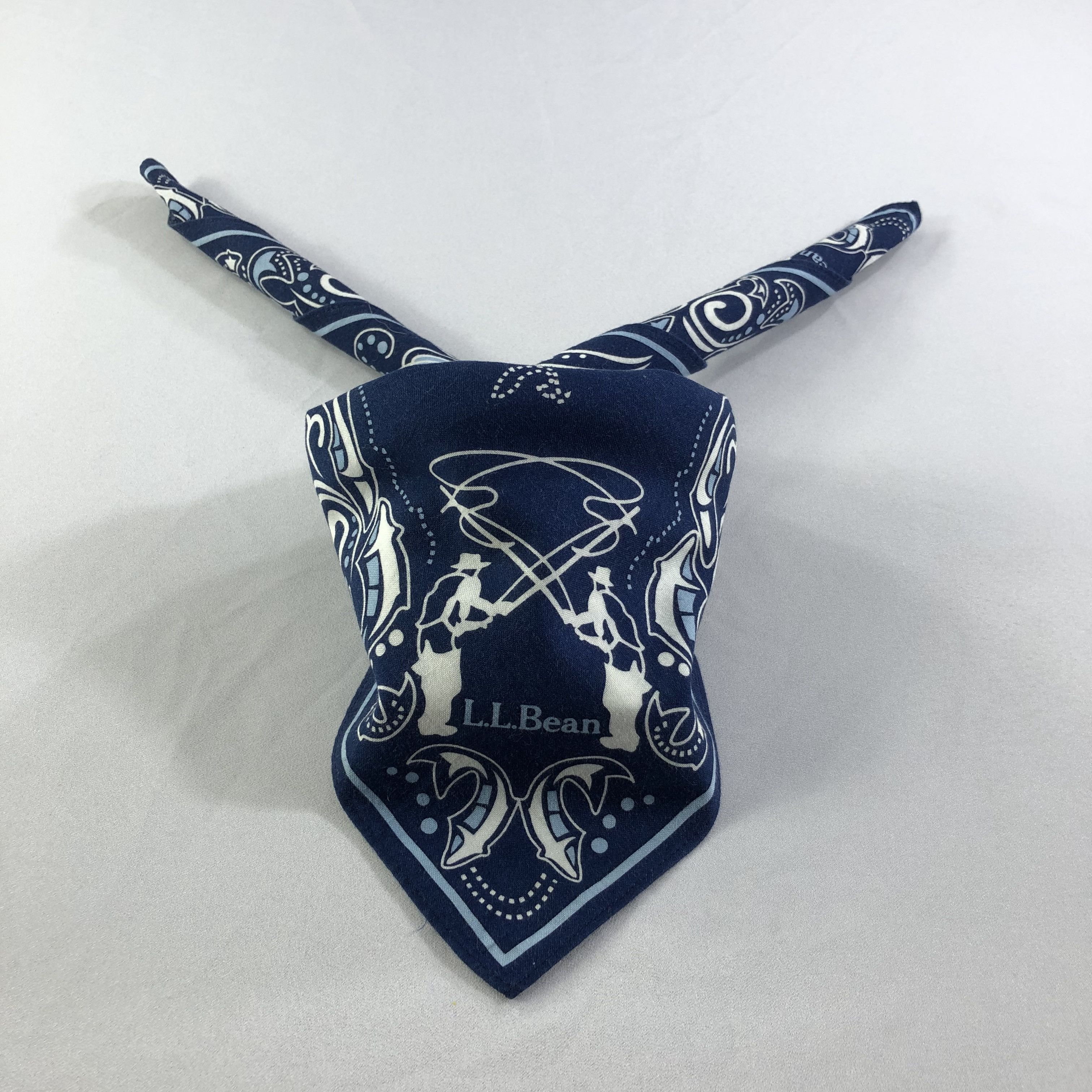 L.L. Bean L.L. Bean Fishing Handkerchief Neckerchief Bandana H2011 Size ONE SIZE - 2 Thumbnail