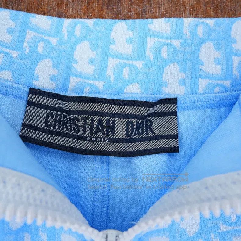 Dior Dior Blue old-fashioned full-print shorts Size 26" / US 2 / IT 38 - 6 Thumbnail