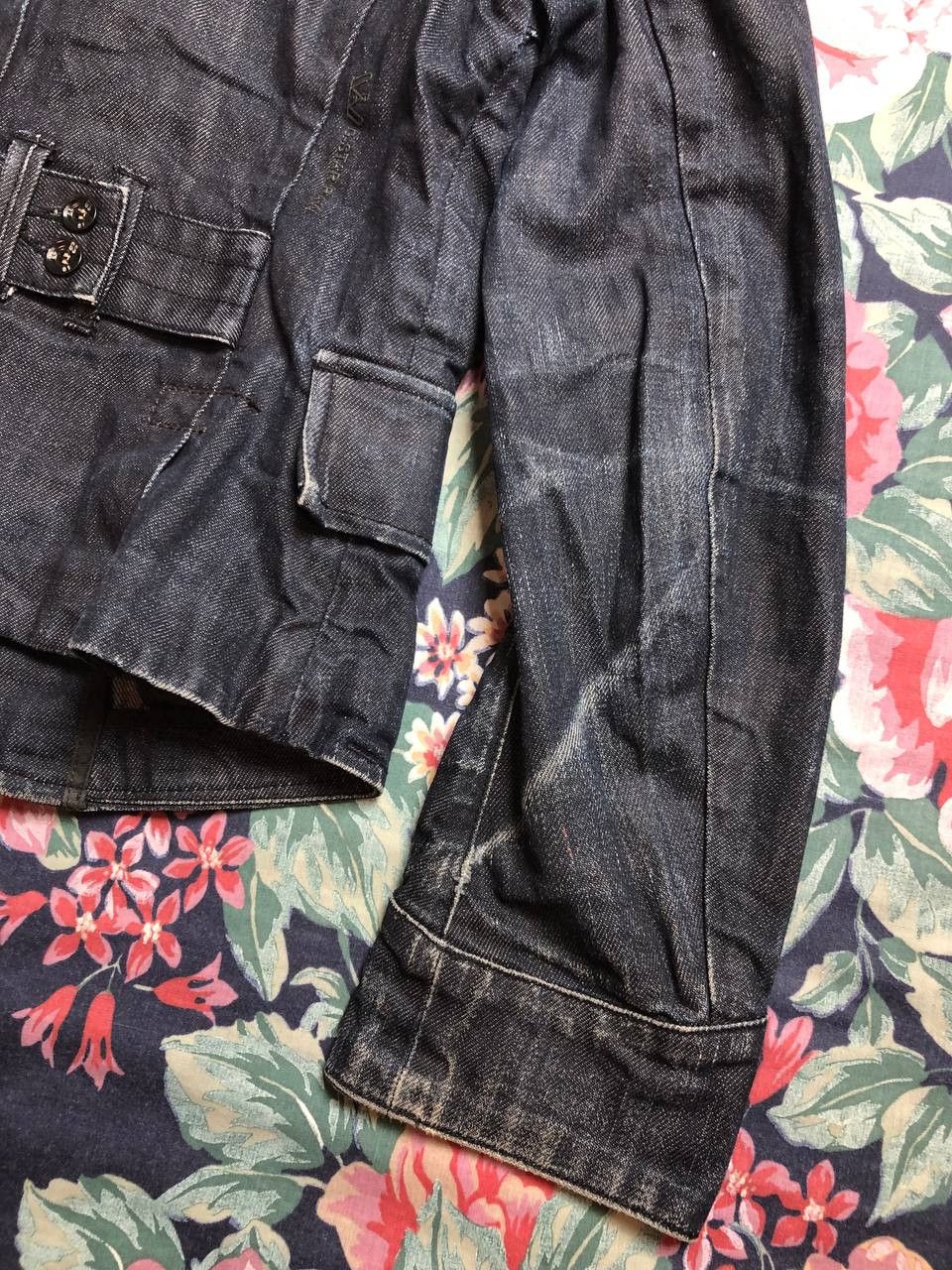 G-Star Vintage G Star Dark Wash Denim Jacket streetwear Size M / US 6-8 / IT 42-44 - 17 Thumbnail
