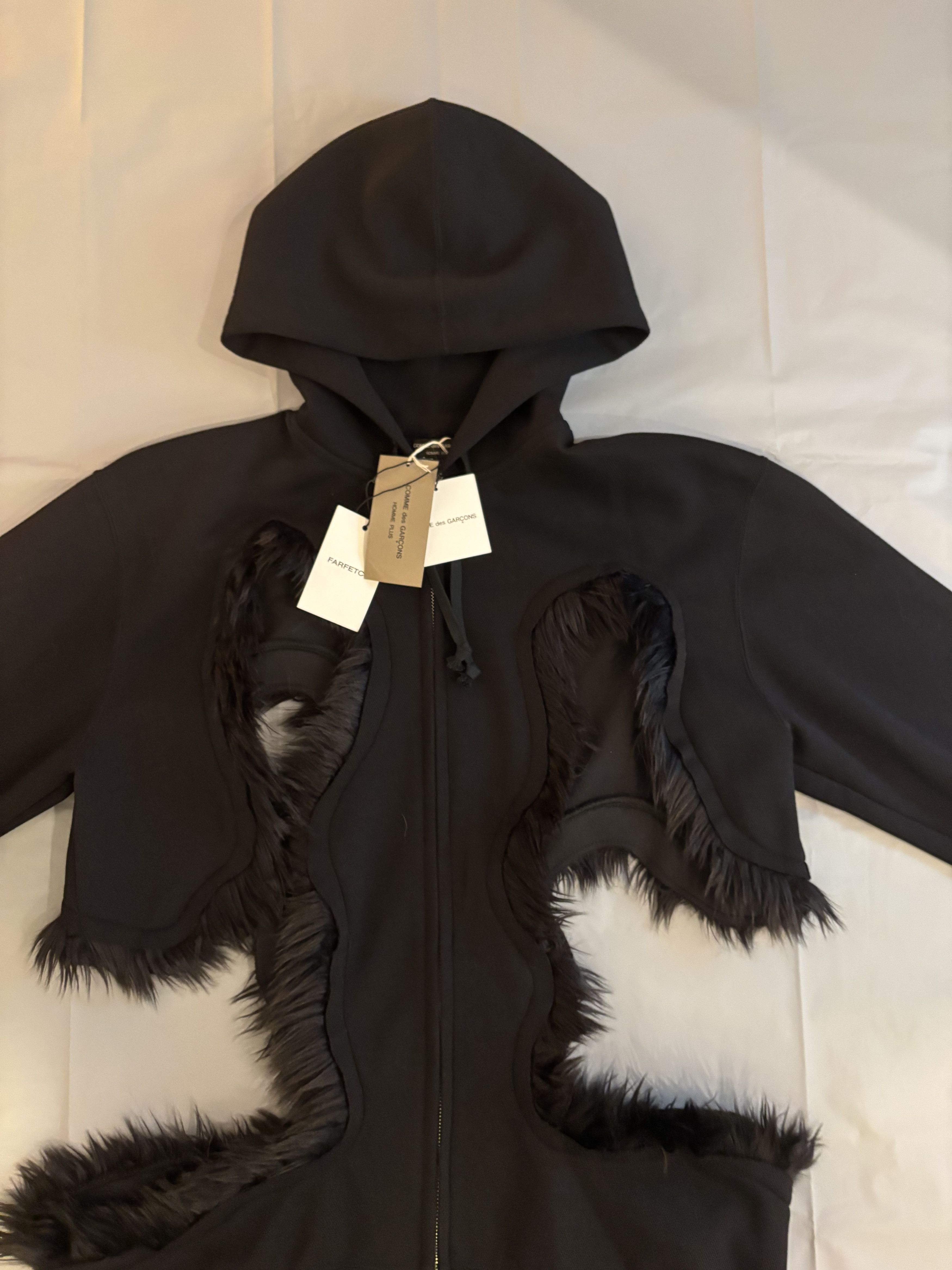 Comme des Garcons Sweat ajourée en poil Comme des Garçons Homme Plus Size US L / EU 52-54 / 3 - 9 Thumbnail