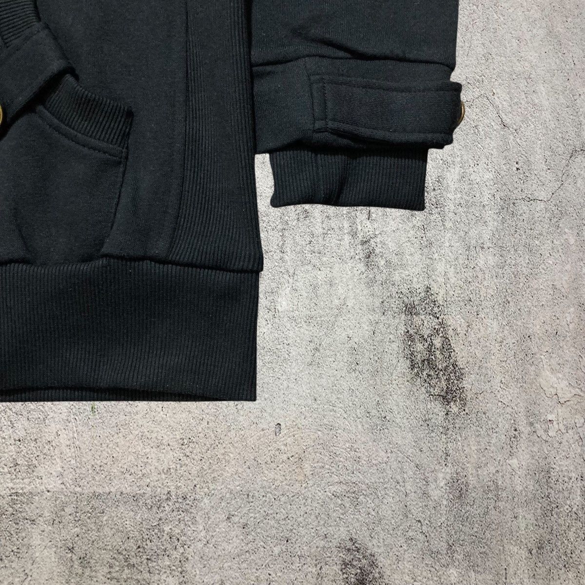 Japanese Brand 2000s Lorenzo Fur Ziphoodie Black Lgb Punk Gothic Style Size US M / EU 48-50 / 2 - 8 Thumbnail