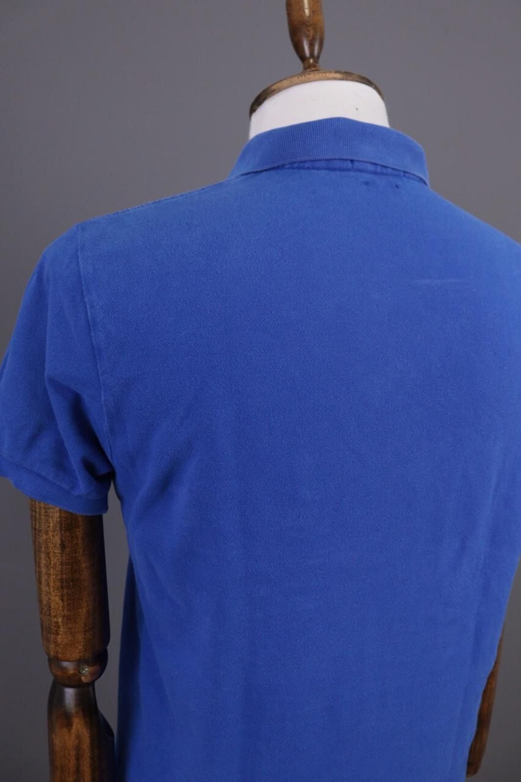 Polo Ralph Lauren Polo Ralph Lauren Blue Big Pony #3 Fit Polo Shirt Size M Size US M / EU 48-50 / 2 - 11 Thumbnail