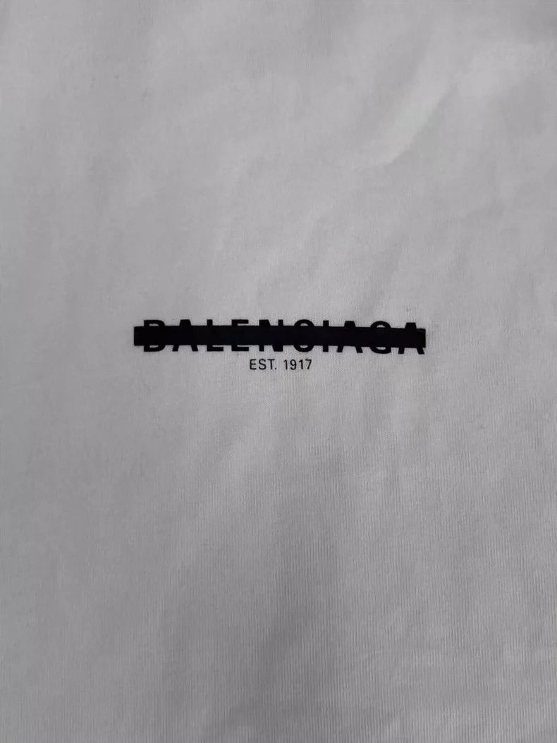 Balenciaga Balenciaga size 2 Solid monogram Logo printed slouchy crewn Size S / US 4 / IT 40 - 3 Thumbnail