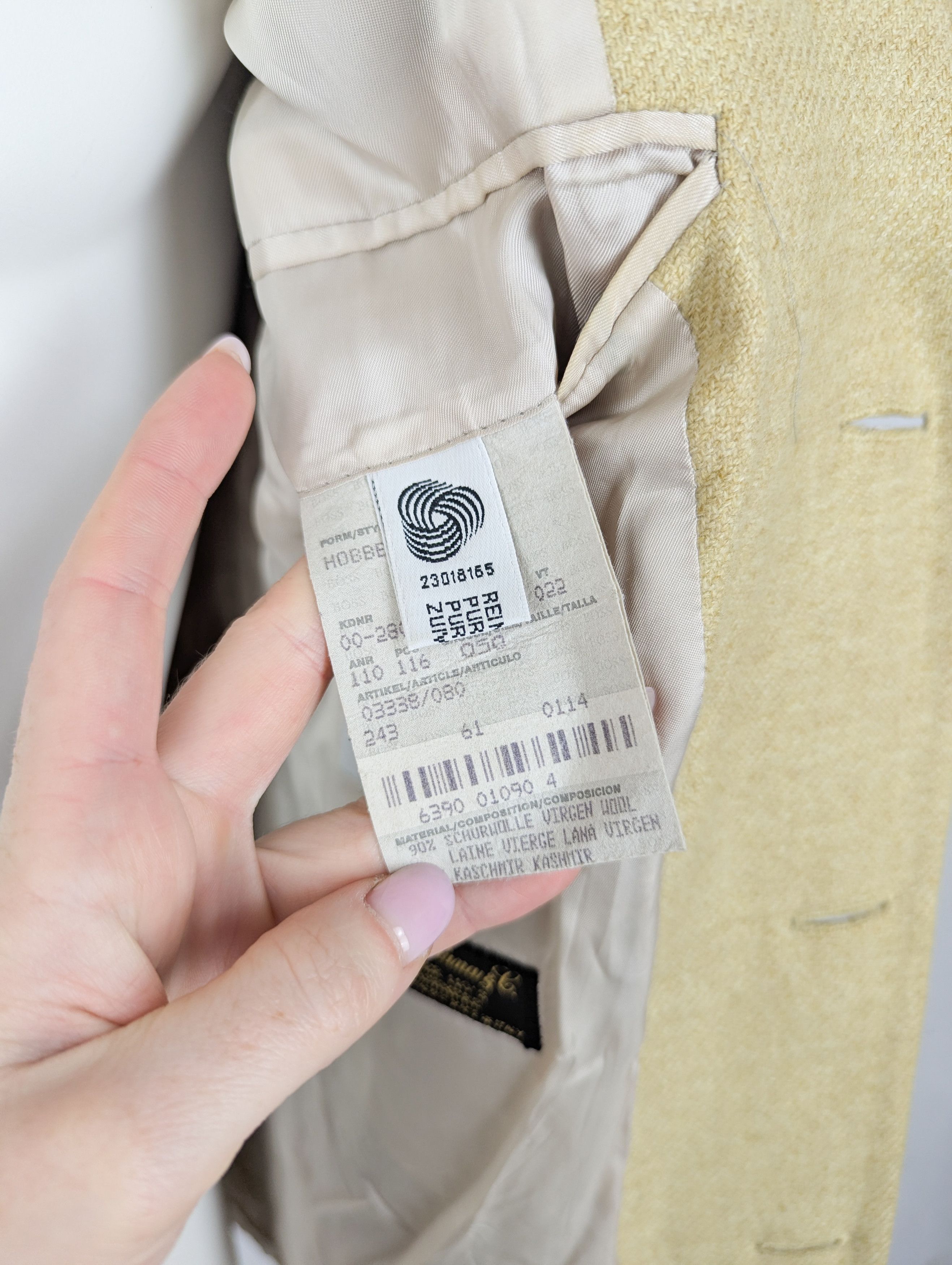 Hugo Boss Loro Piana Men's Jacket Size 50R - 3 Thumbnail