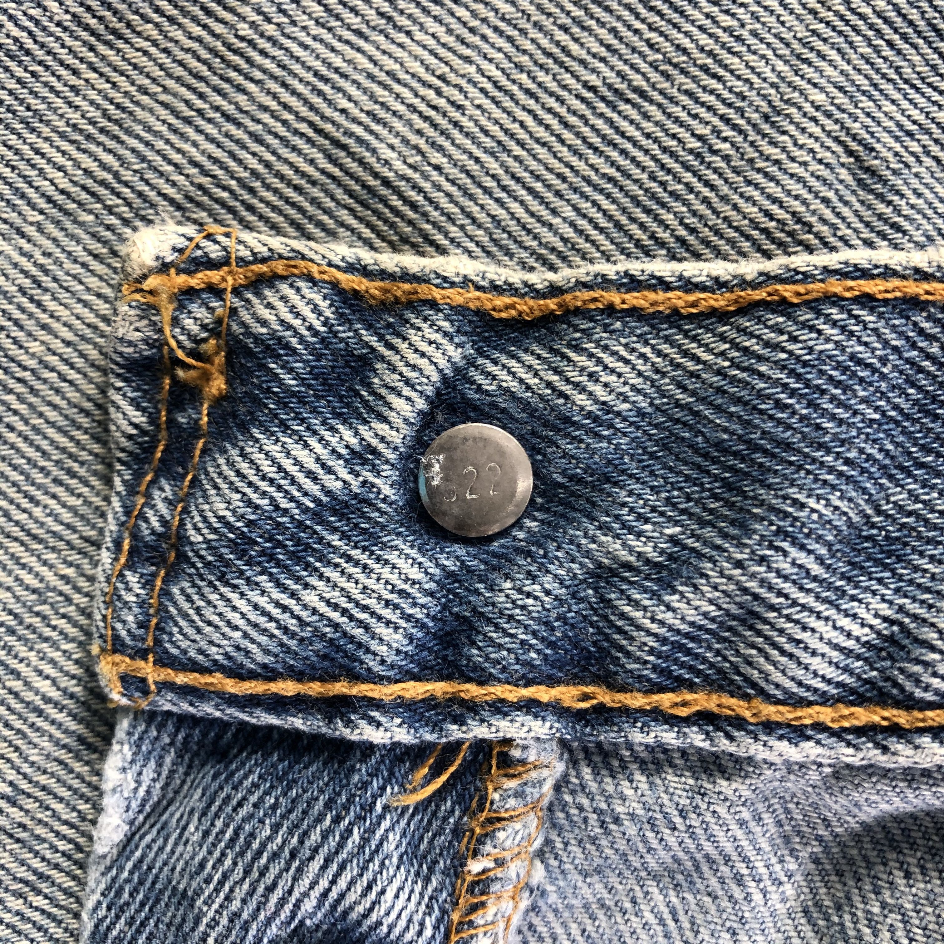 Levi's 90s Vintage Levis 501 Jeans-J3781 Size US 37 - 10 Thumbnail