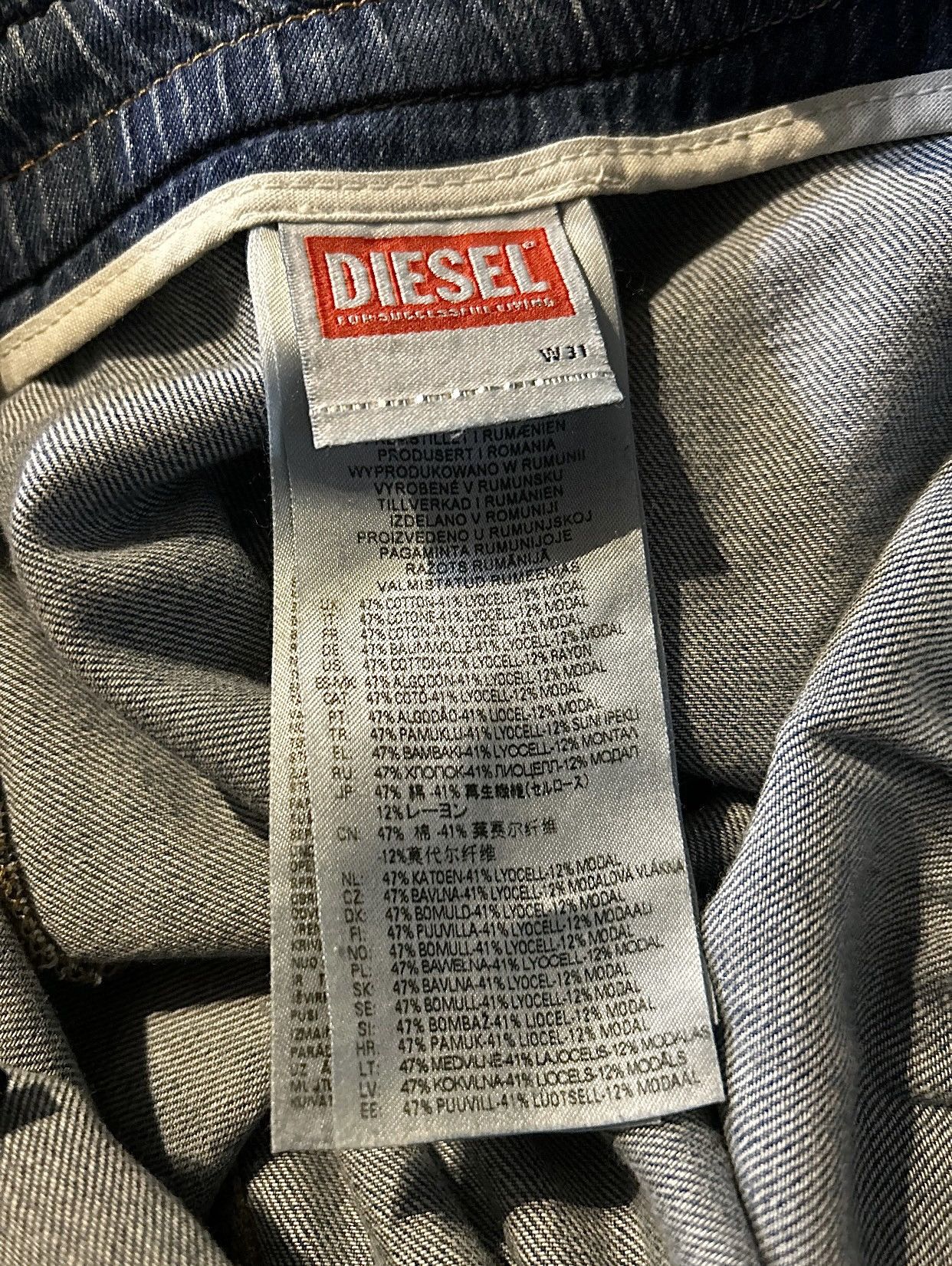 Diesel D-HORTY DENIM SHORTS Size US 31 - 5 Thumbnail