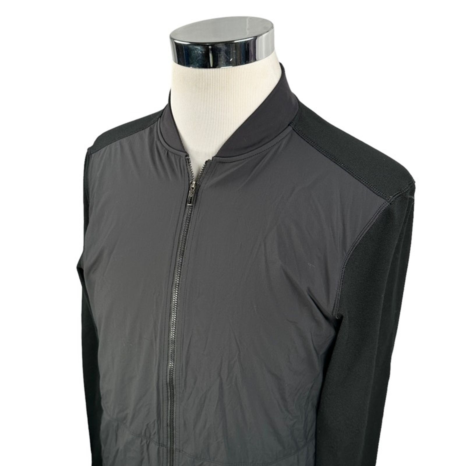 Lululemon Lululemon Long Weekend Jacket M Black Solid Zip Athleisure Size US M / EU 48-50 / 2 - 7 Thumbnail