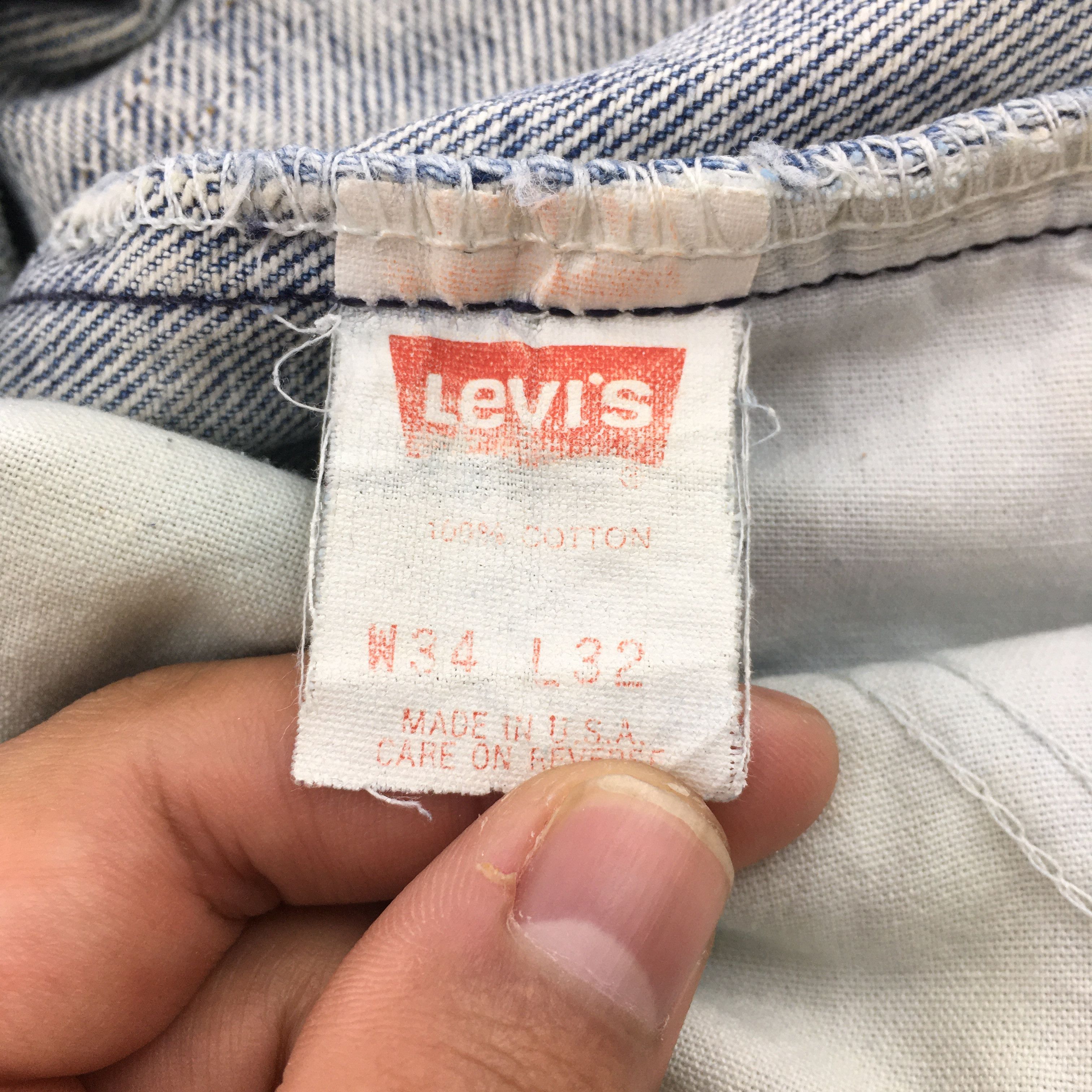 Levi's Size 31x26 Vintage 80s Levi's 517 Bootcut Flare Jeans S865 Size US 31 - 13 Thumbnail
