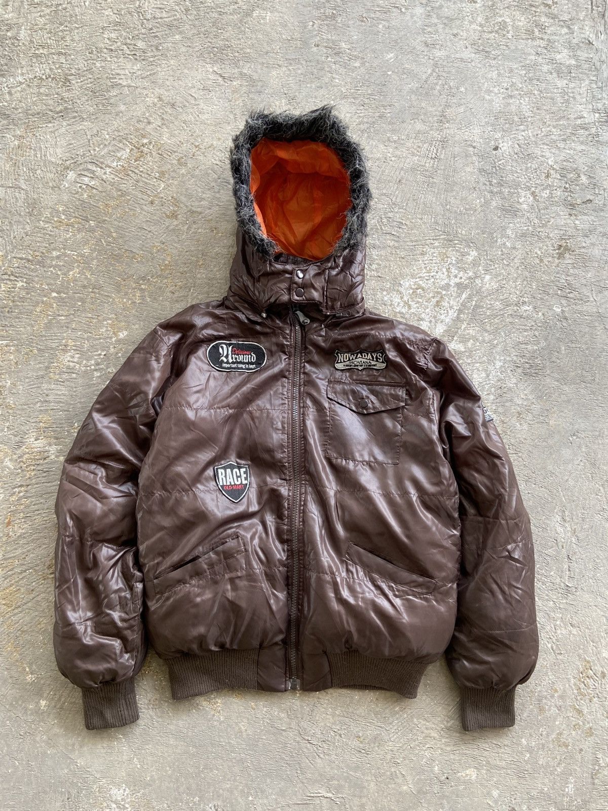 Hysteric Glamour 2000s Over Head - Vkei Style Down Bomber Fur Jacket Size US XL / EU 56 / 4 - 1 Thumbnail