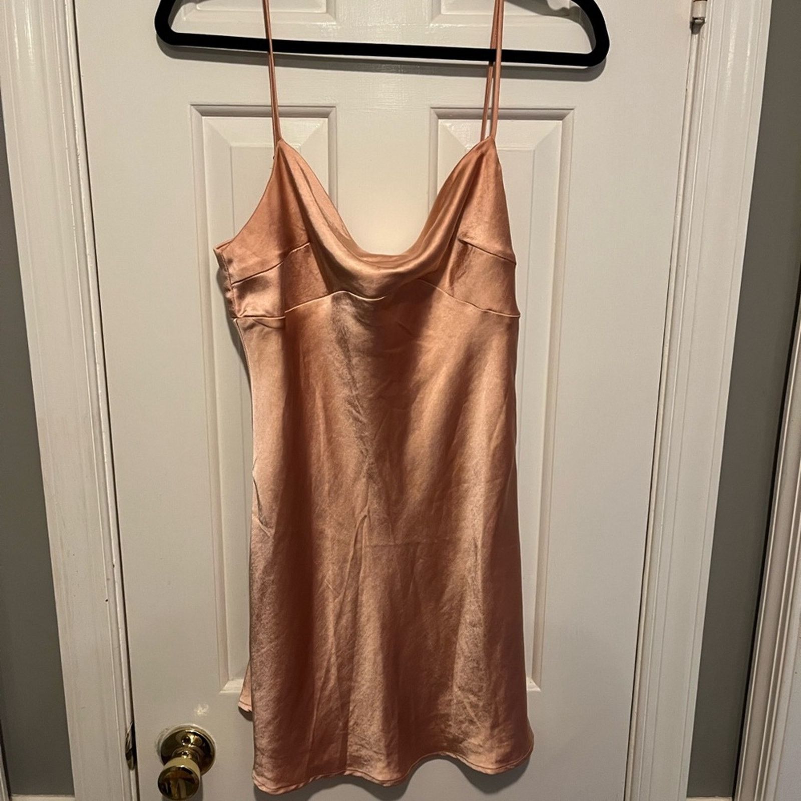 PRINCESS POLLY Princess Polly Fiery Feelings Chemise Slip Mini Dress Sz 8 Size M / US 6-8 / IT 42-44 - 1 Thumbnail