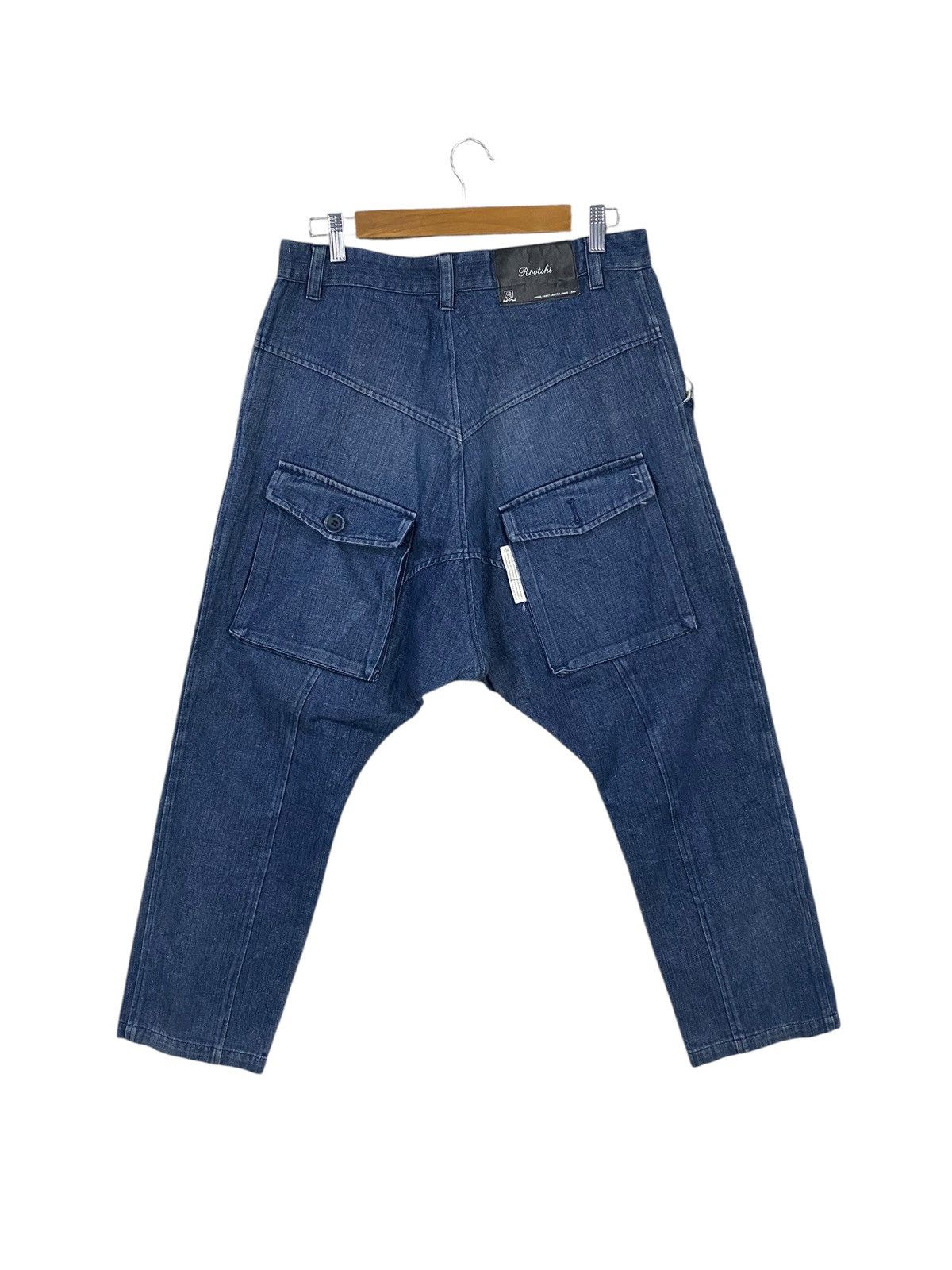 Japanese Brand Rovtski japan high front ballon style denim Size US 31 - 1 Thumbnail