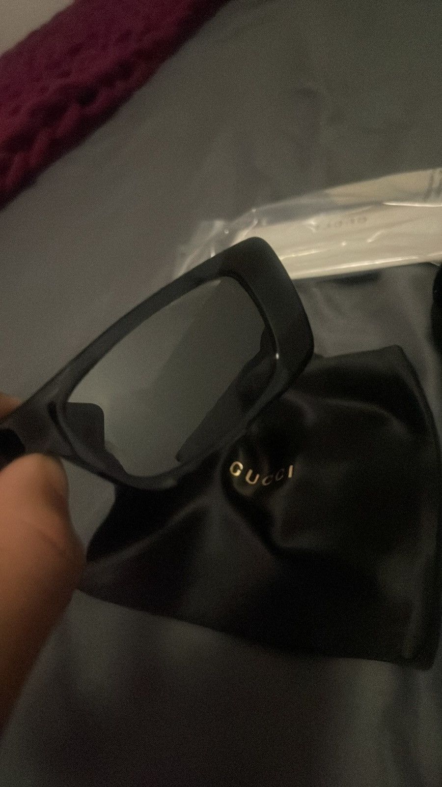 Gucci Gucci Rectangle Sunglasses GG0516S-013 Size ONE SIZE - 11 Thumbnail
