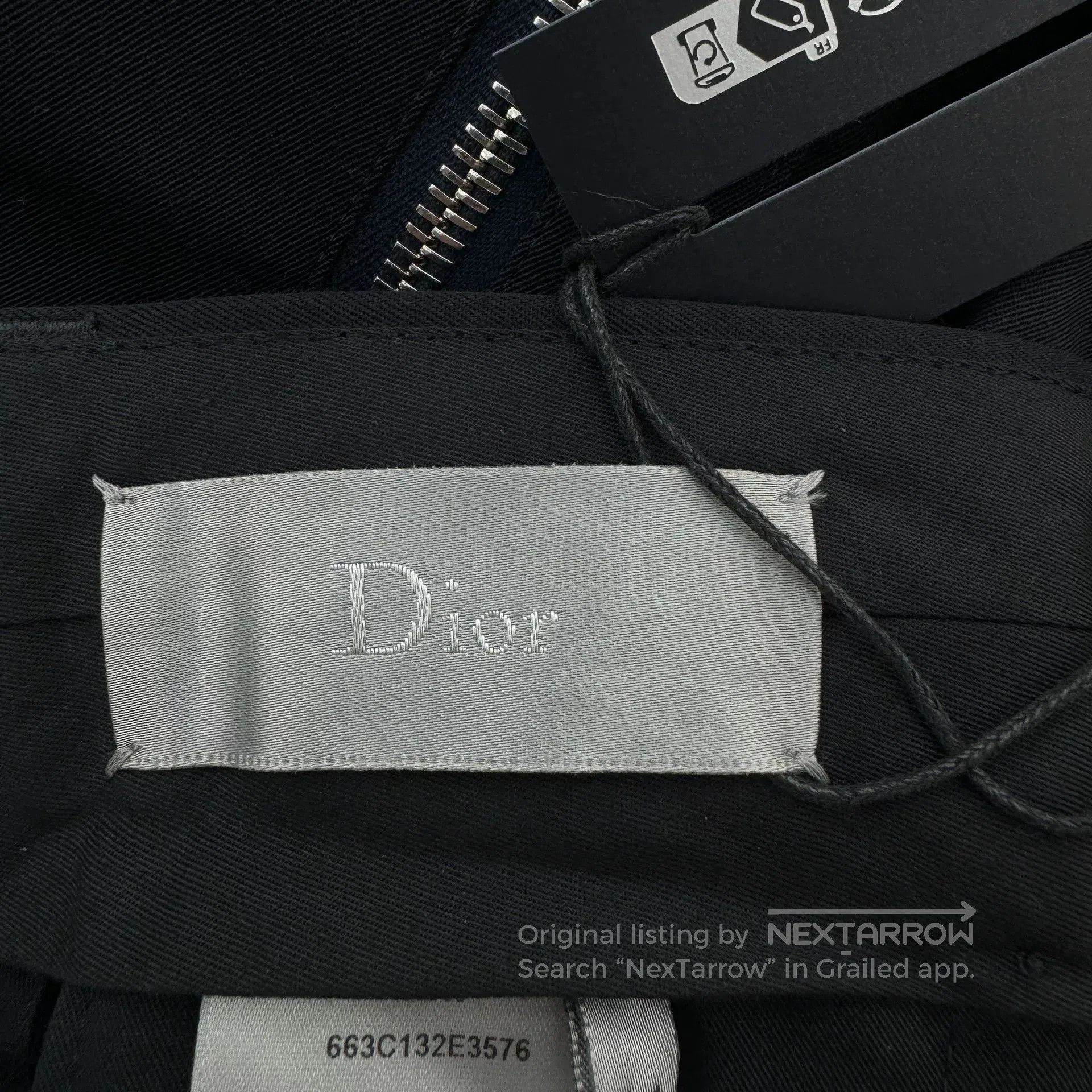 Dior Dior Wool Cargo Multi-Zipper Pants. Size US 28 / EU 44 - 5 Thumbnail