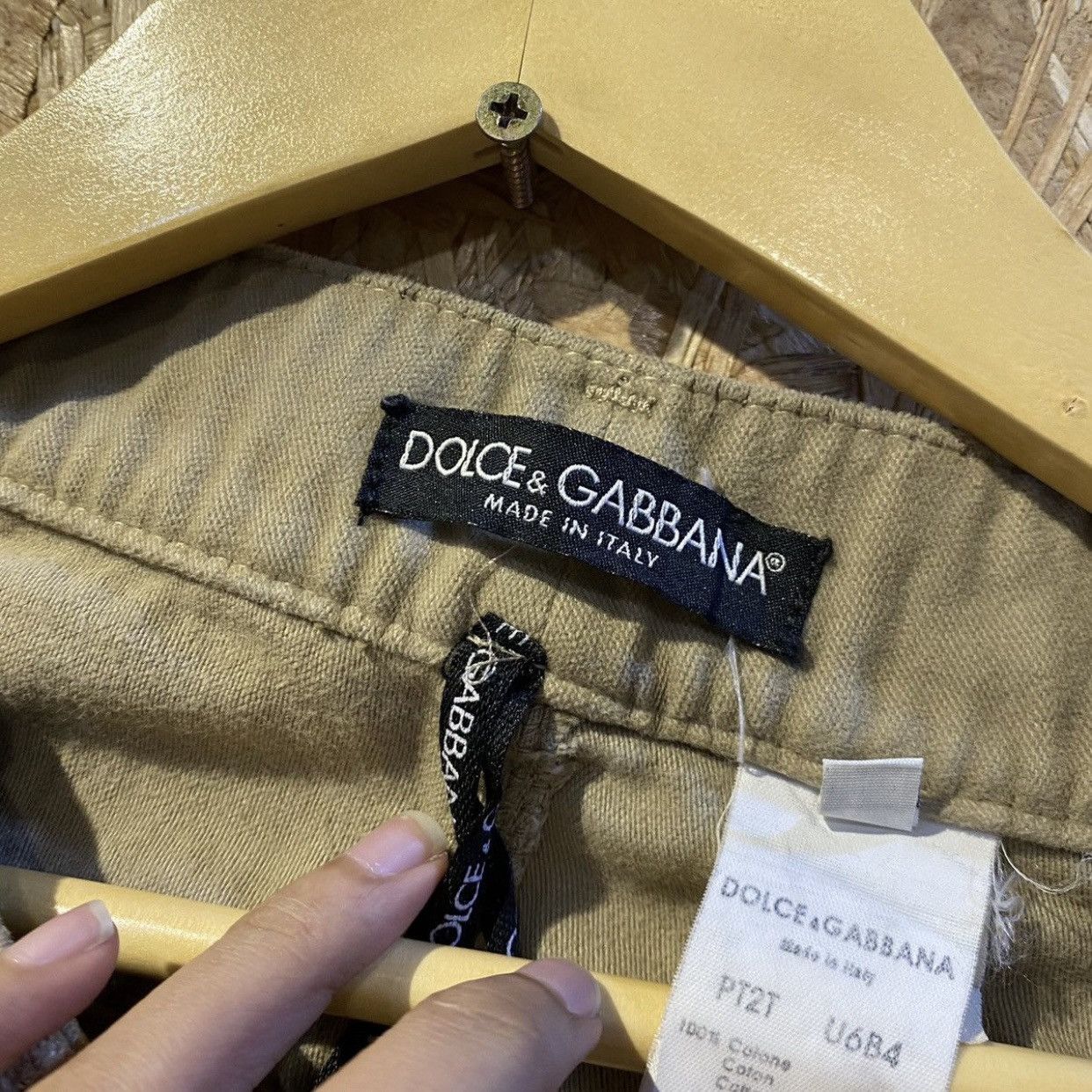Dolce & Gabbana Vintage Dolce & Gabbana Straight Cut Casual Pants Size US 30 / EU 46 - 11 Thumbnail