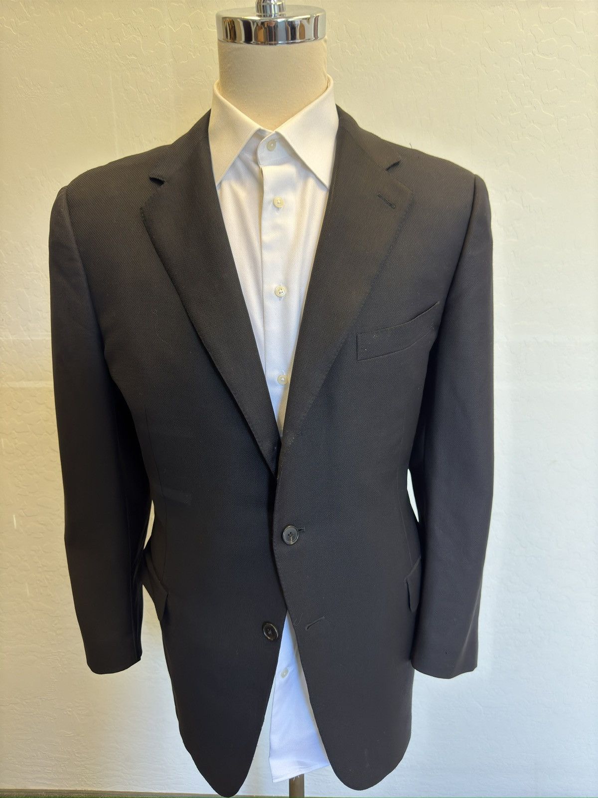 Ermenegildo Zegna High Performance Textured Wool Jacket