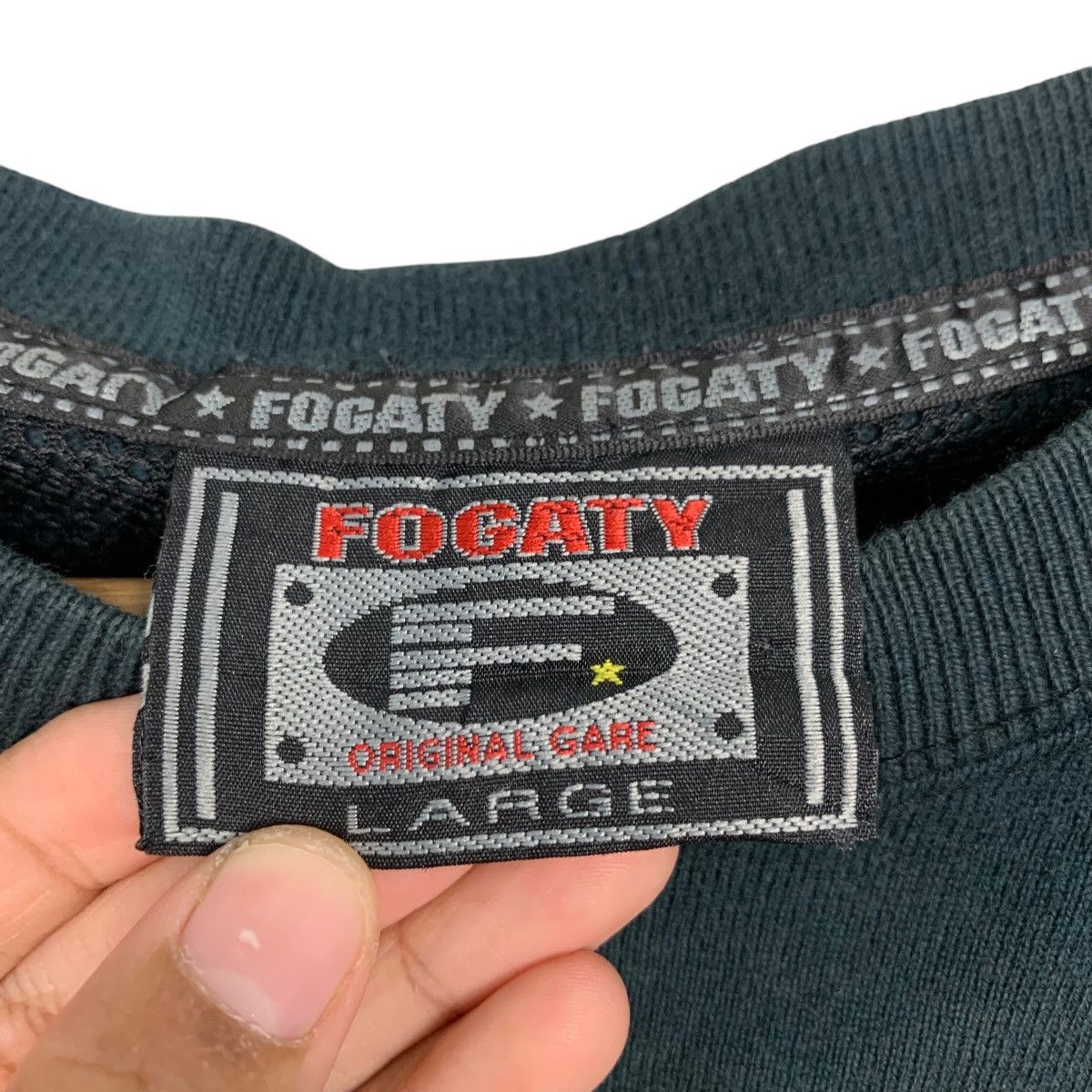 Japanese Brand FOGATY HOUSE Streetwear Long Sleeve T Shirt #2623-C118 Size US L / EU 52-54 / 3 - 13 Thumbnail