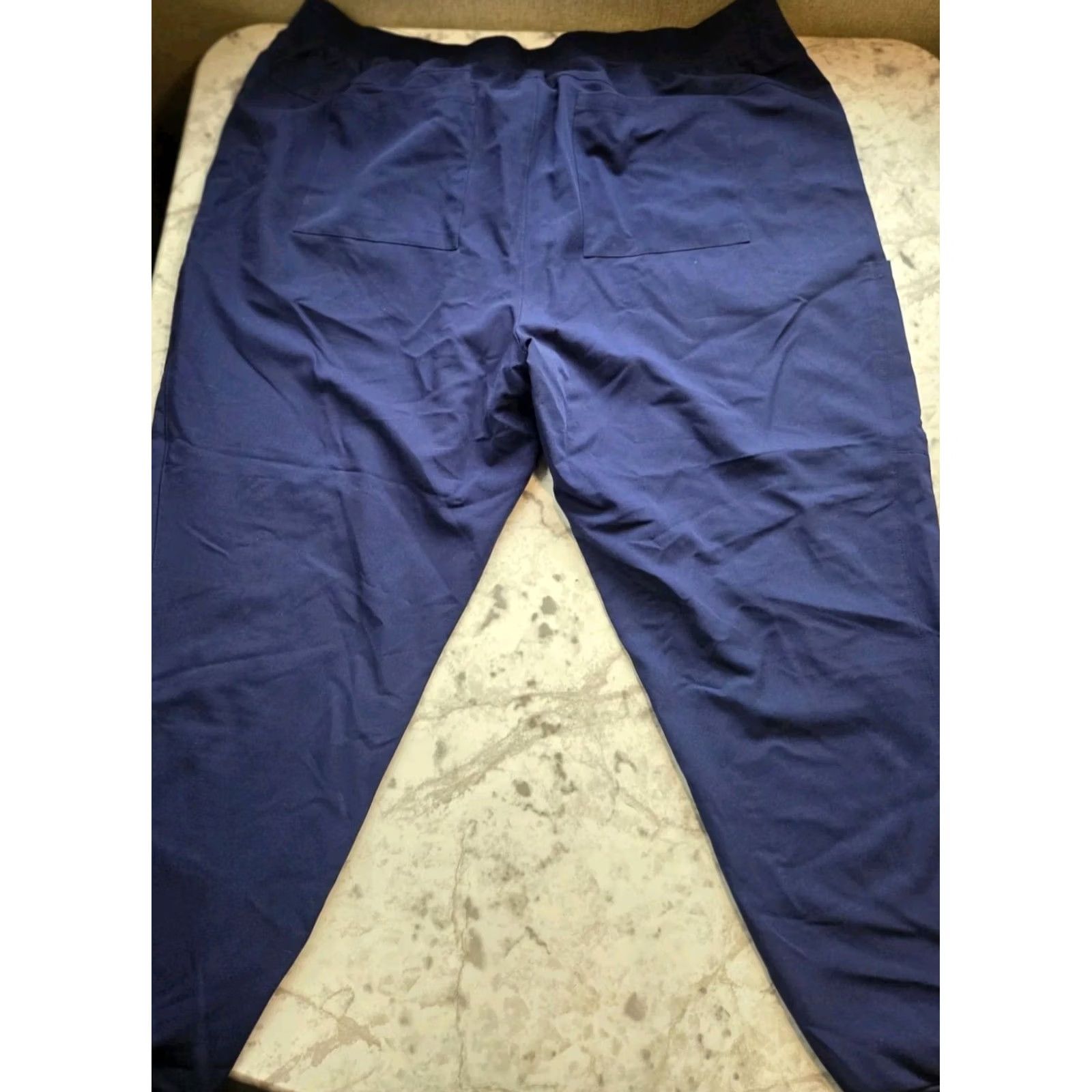 Fabletics Fabletics On Call Scrubs Jogger Pants Womens 3XL Navy Blue Size 40" / US 18 - 5 Thumbnail