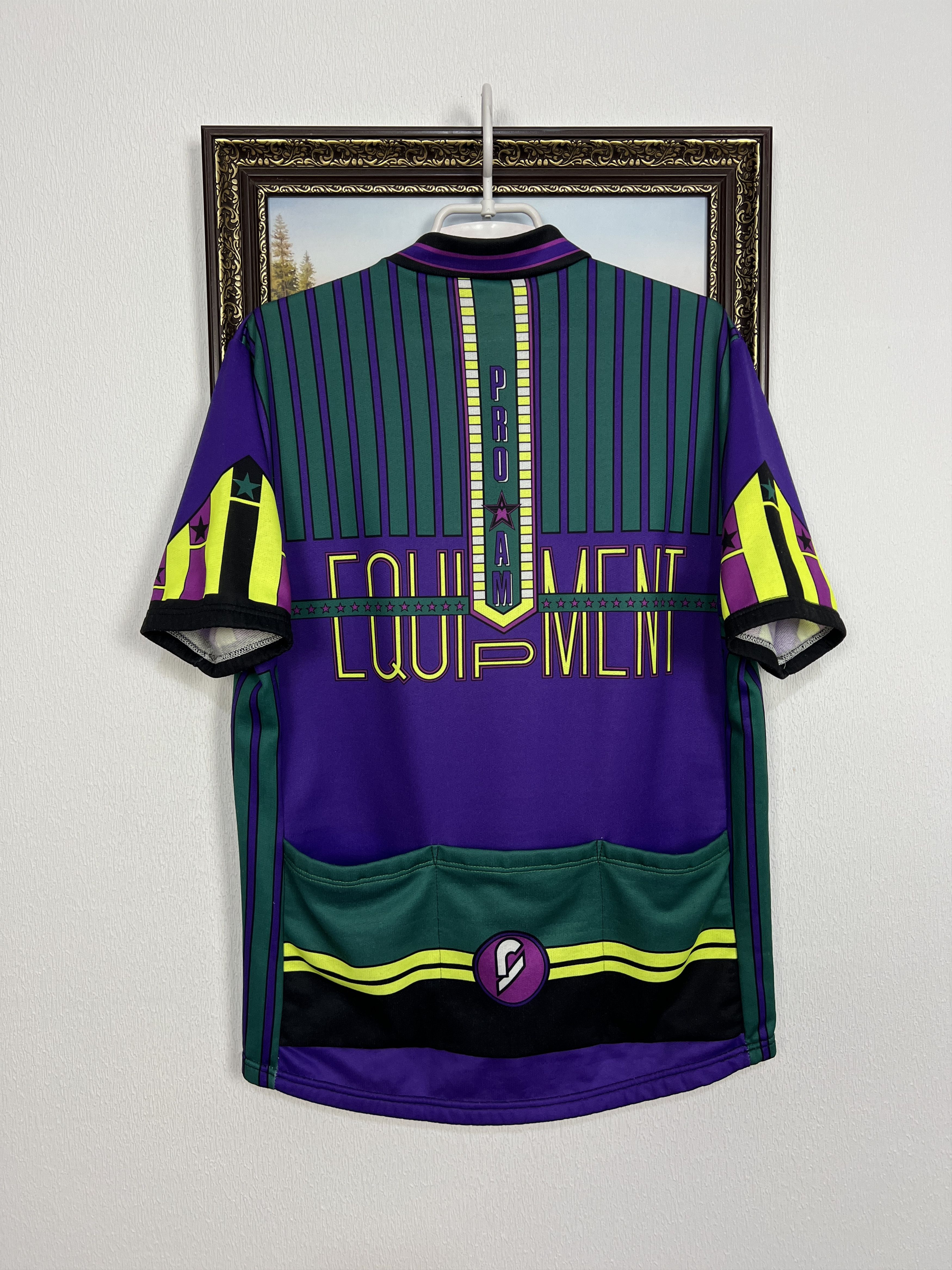 Vintage Active Cycling Jersey Trikot Maglia Camiseta Rare Hype Size US XL / EU 56 / 4 - 7 Thumbnail