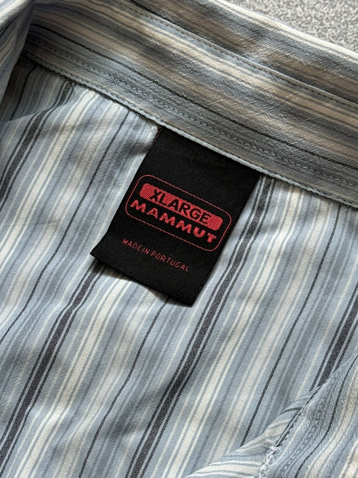 Mammut Mammut XL striped button up shirt polo tee T-shirt outdoor Size US XL / EU 56 / 4 - 7 Thumbnail