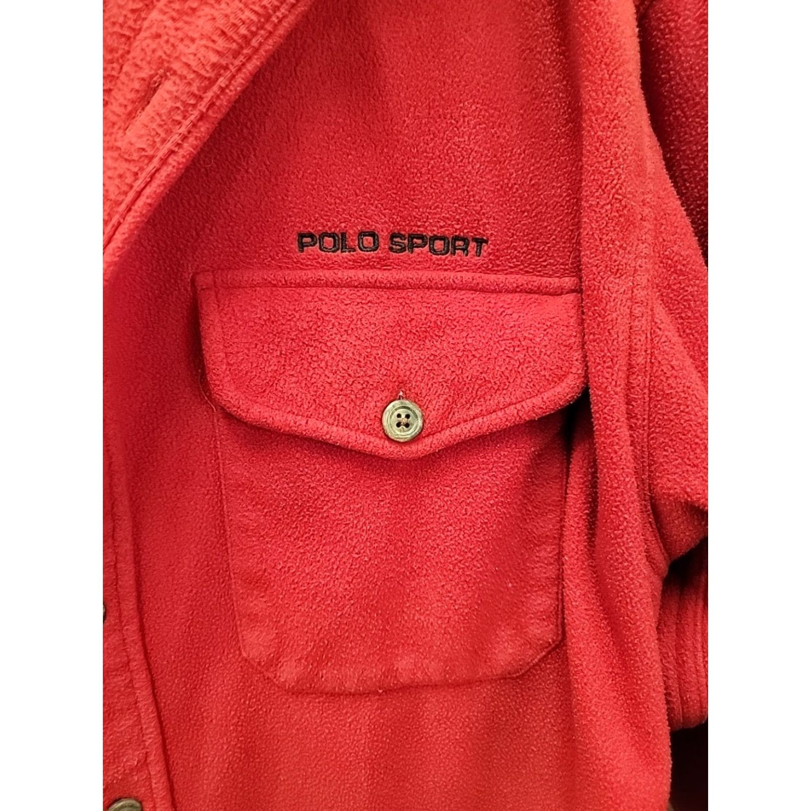 Vintage VINTAGE Polo Sport Mountaineer Shirt Button Up L Men's Red Size US L / EU 52-54 / 3 - 4 Thumbnail
