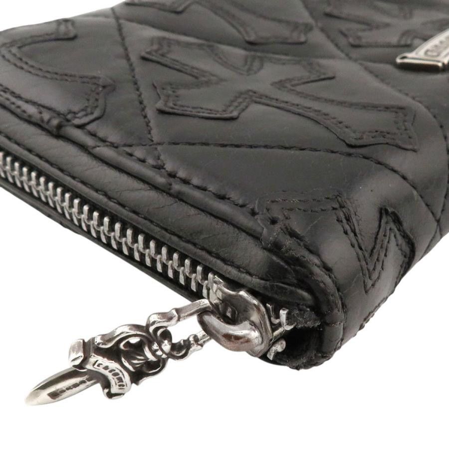 Chrome Hearts Chrome Hearts cemetery cross leather patch wallet Size ONE SIZE - 2 Thumbnail