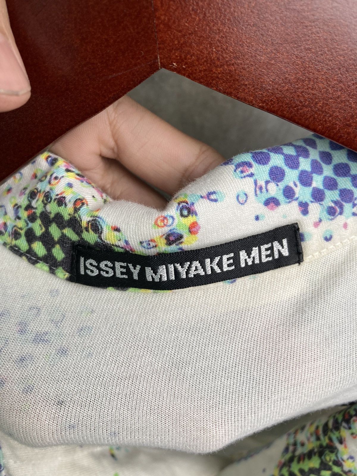 Issey Miyake Printed Polo Shirt Size US M / EU 48-50 / 2 - 7 Thumbnail