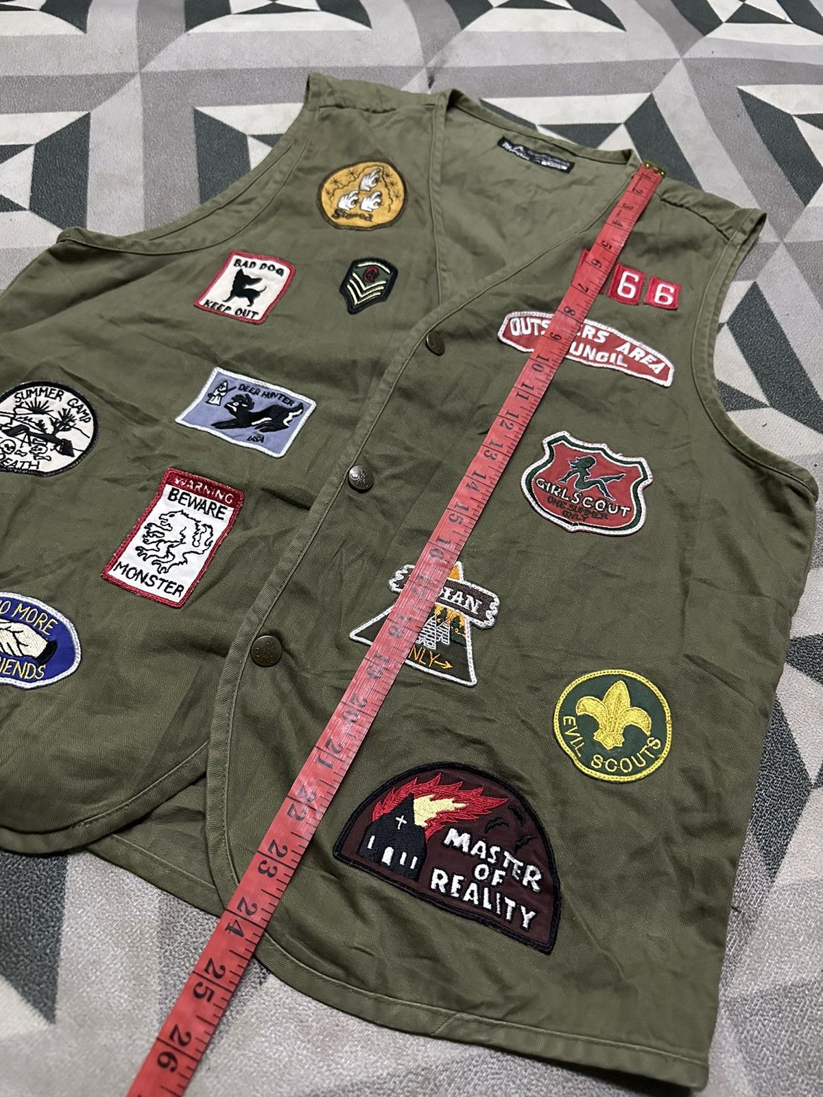 SOFTMACHINE The softmachine scout vest with patches Size US L / EU 52-54 / 3 - 14 Thumbnail