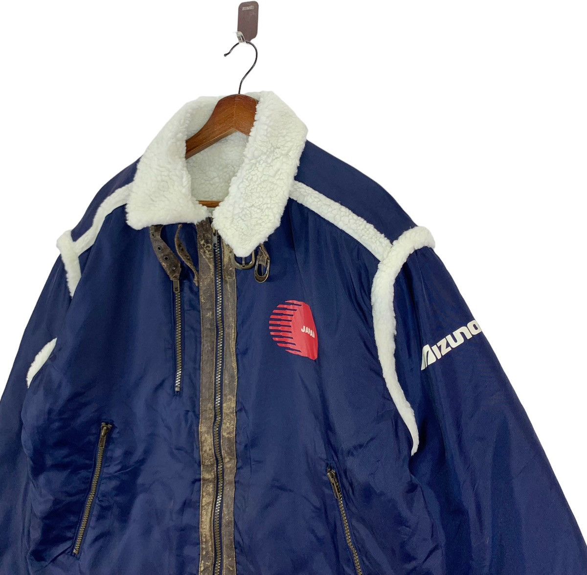 Mizuno × USA Olympics × Vintage 🔥🔥VINTAGE MIZUNO JAPAN OLYMPIC SHERPA JACKET Size US L / EU 52-54 / 3 - 3 Thumbnail